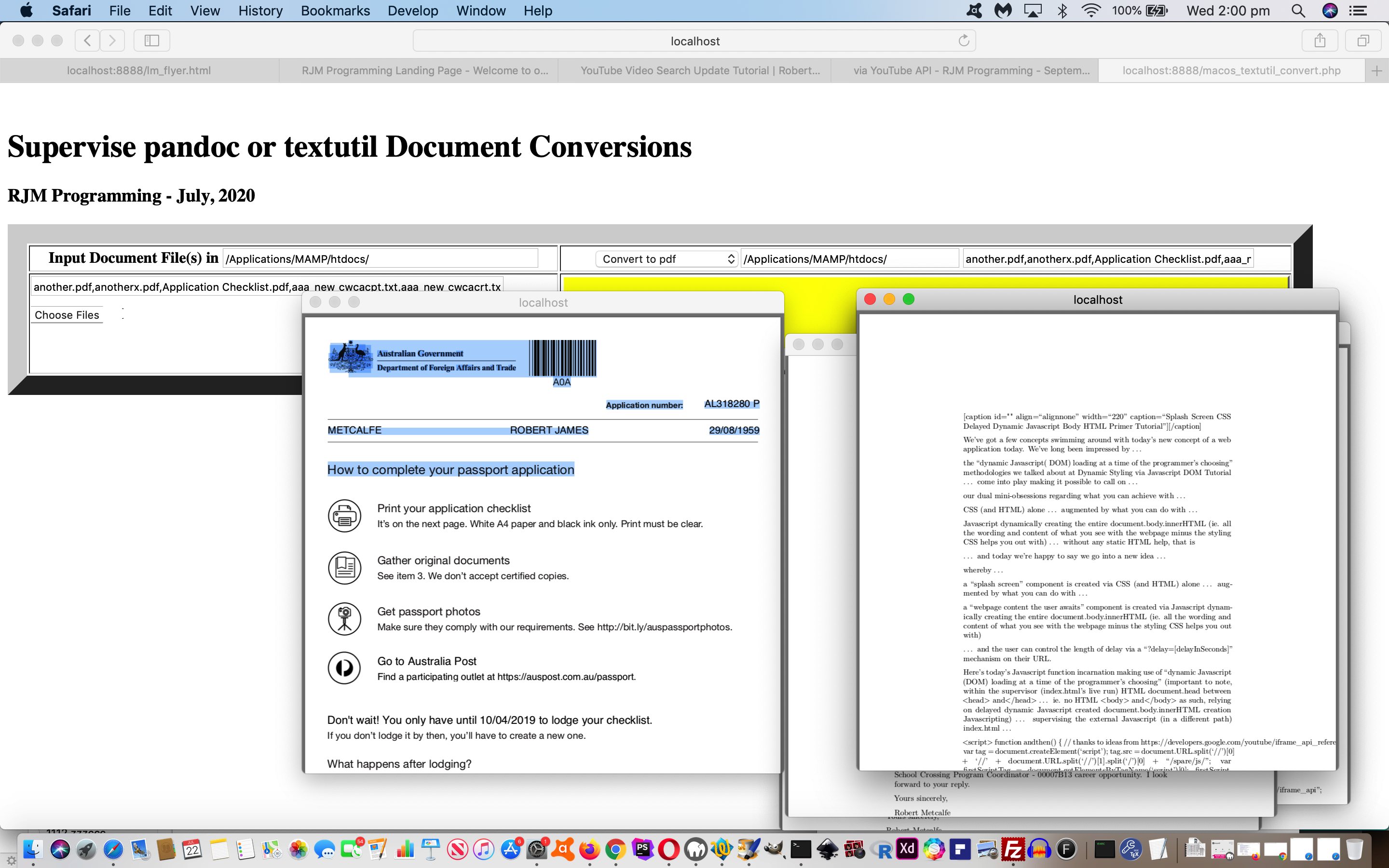 Pandoc Document Conversion Multiple Tutorial