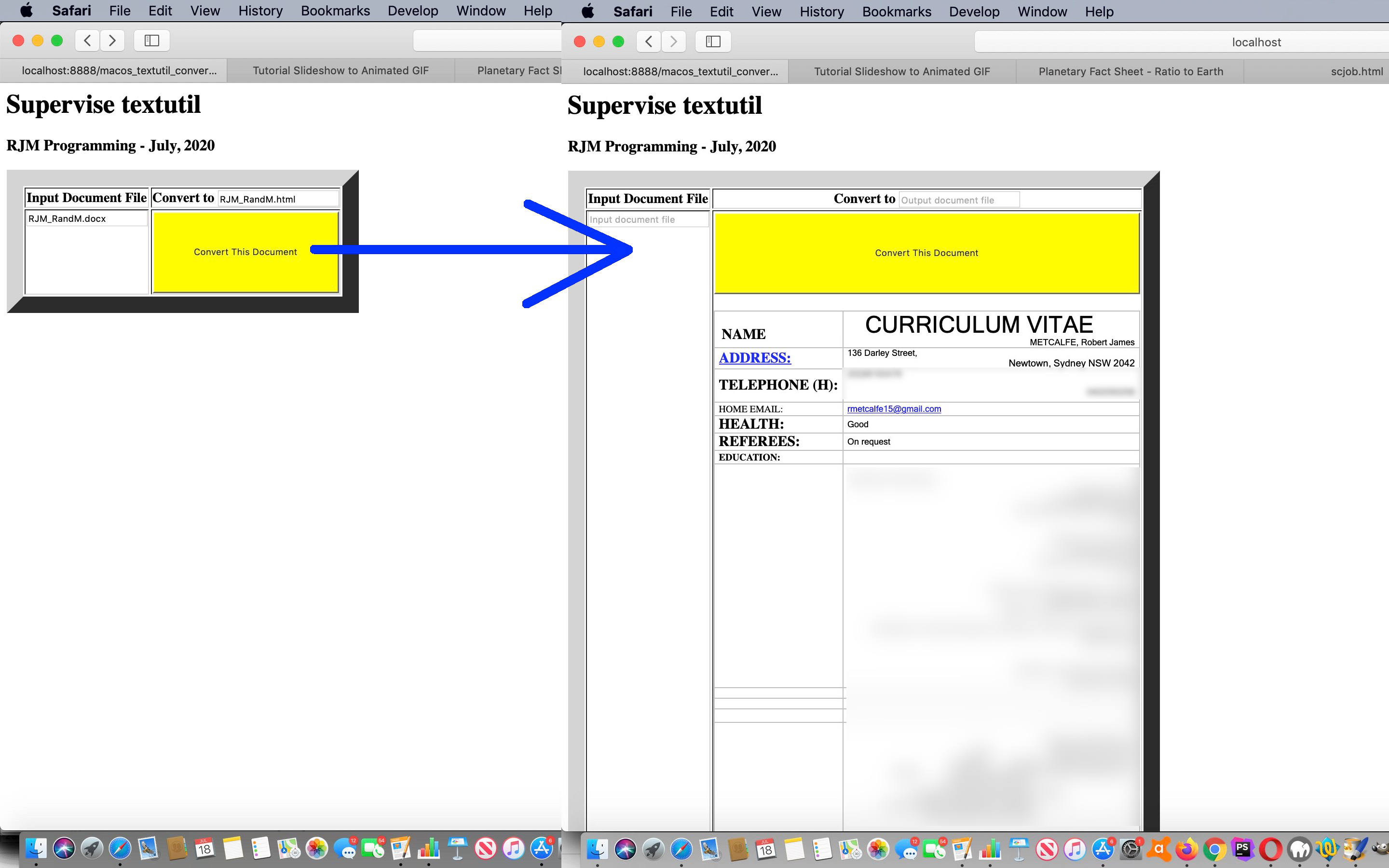 MacOS Document Conversion Primer Tutorial