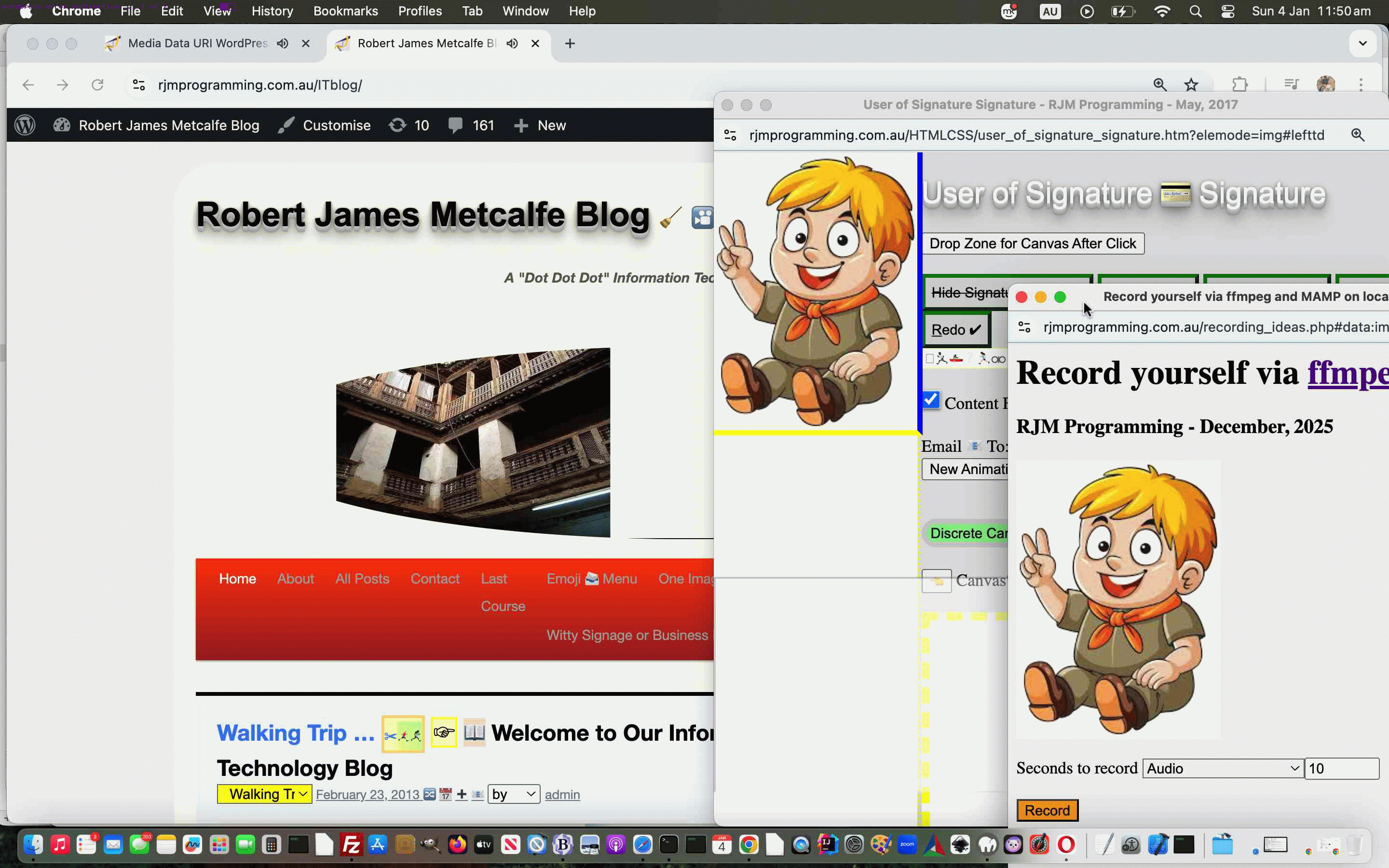 Media Data URI WordPress Blog Not Found Redirect Tutorial