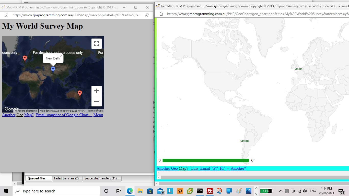 Google Chart Geo and or Map Chart Windows Batch File Tutorial