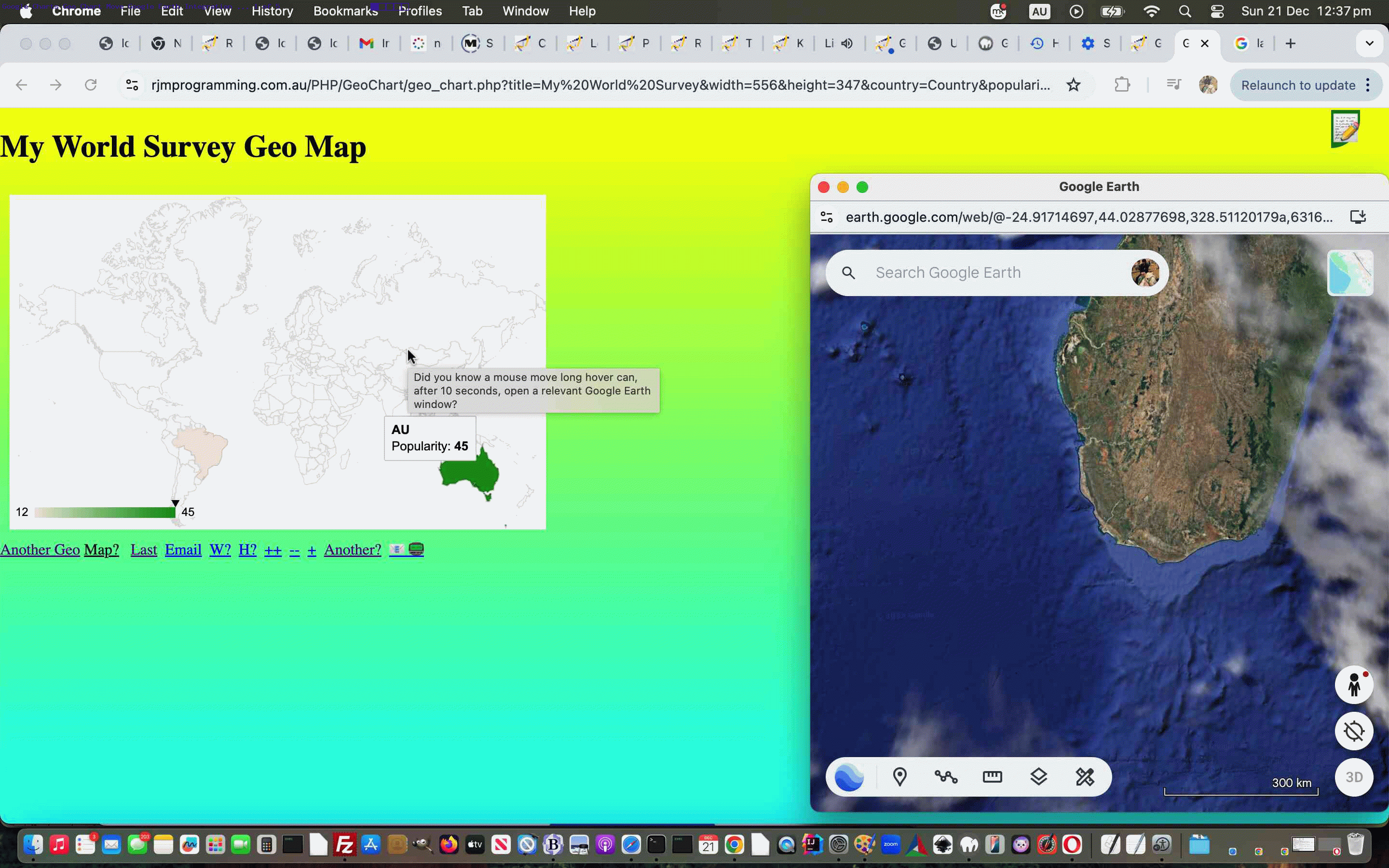 Google Chart Geo Chart Move Event Google Earth Integration Tutorial