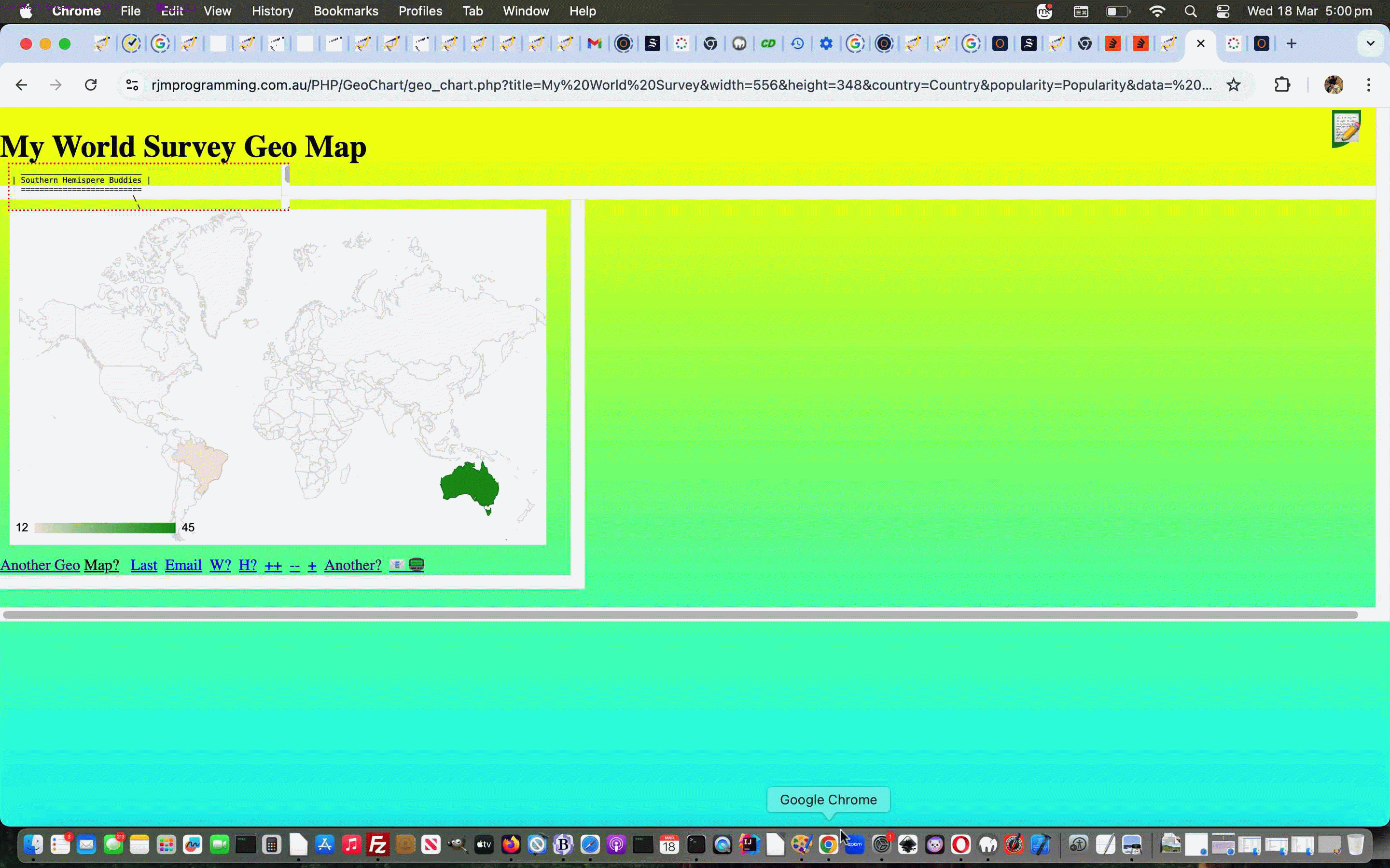 Google Chart Geo Chart Integration Speech Bubbles Tutorial