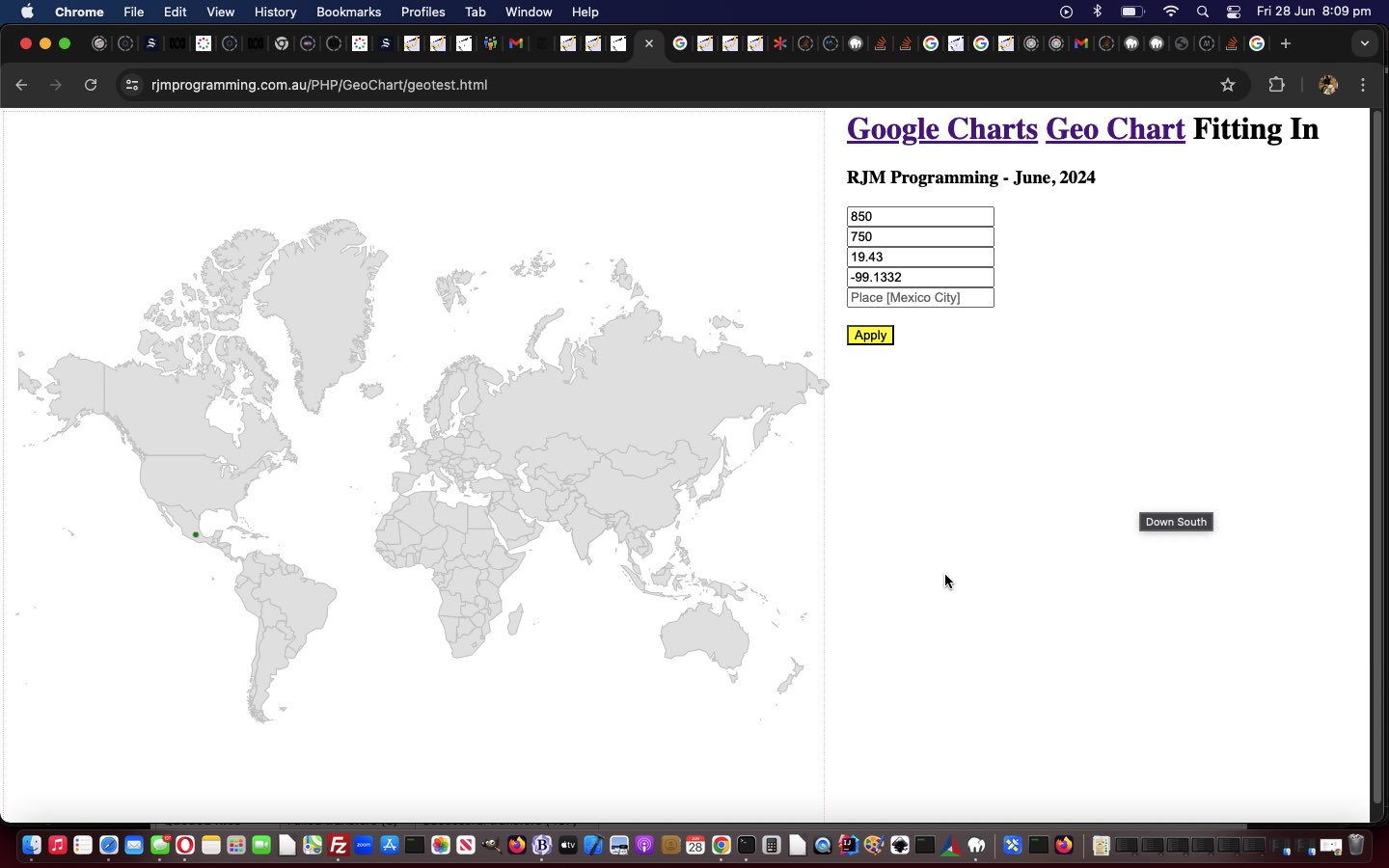 Google Charts Geo Chart Nesting Tutorial
