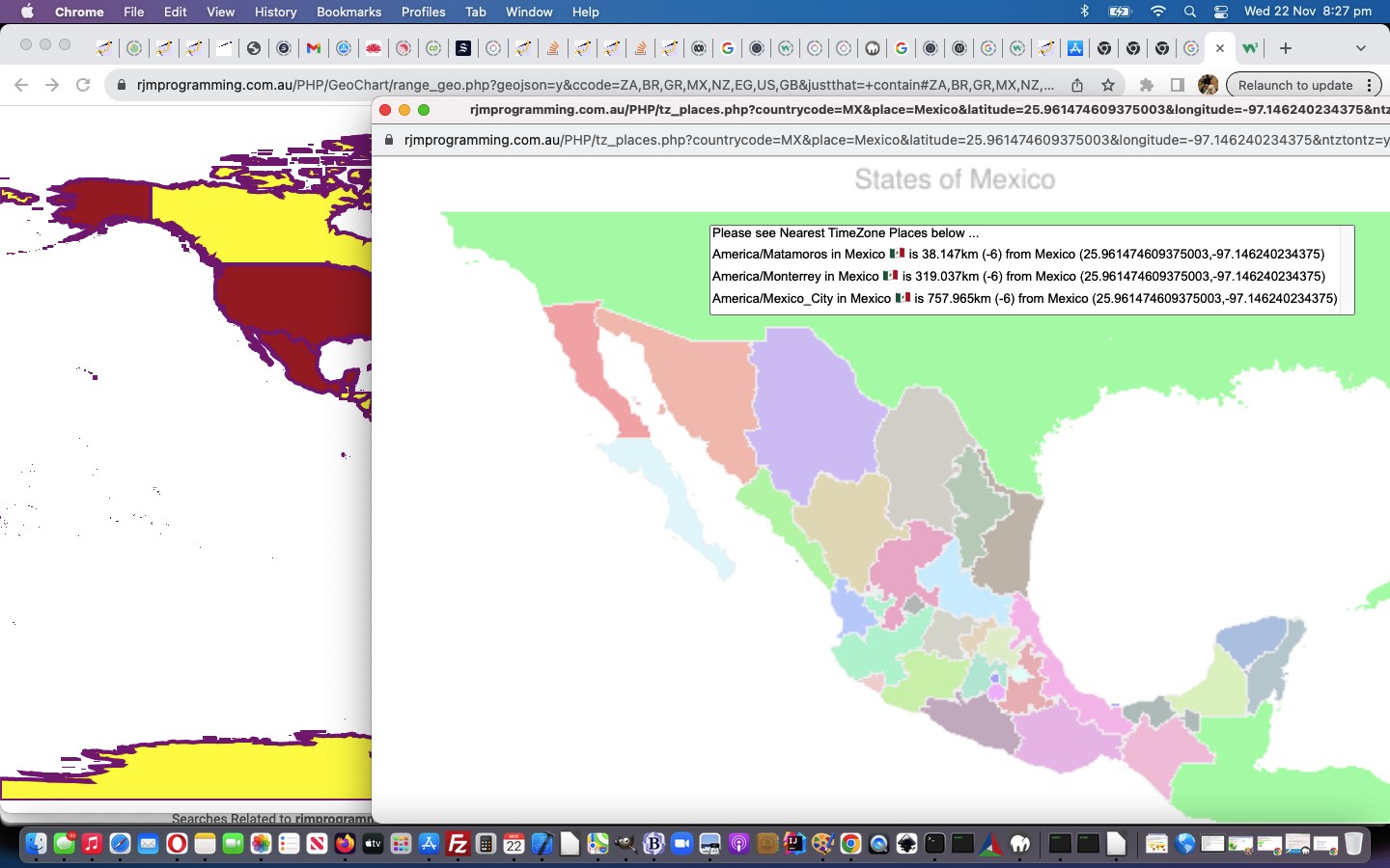 Google Chart Image Chart Map Chart GeoJson Onclick Tutorial