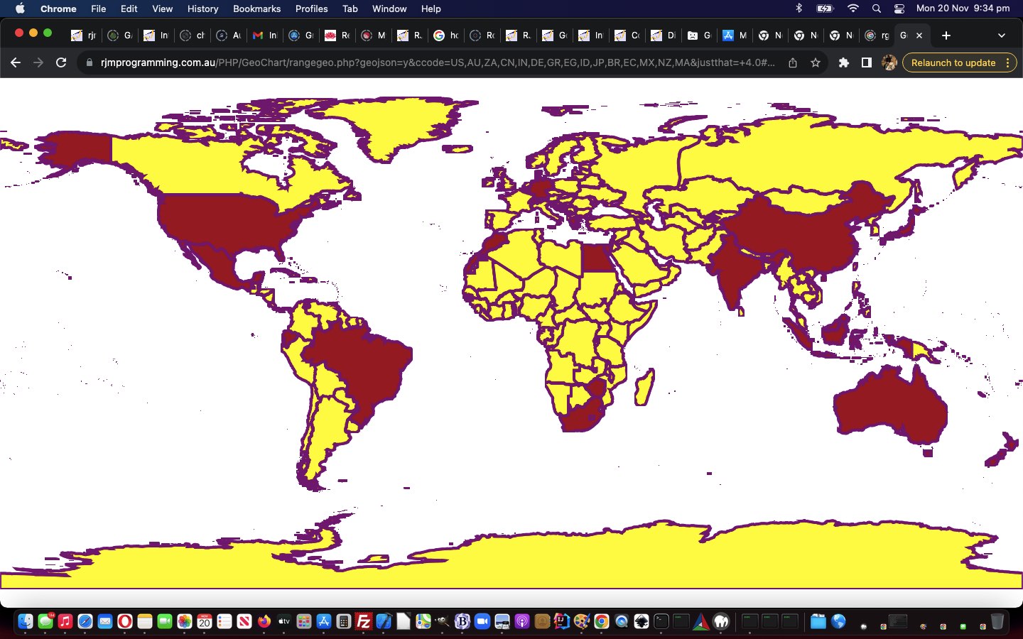 Google Chart Image Chart Map Chart Reconstituted GeoJson Tutorial