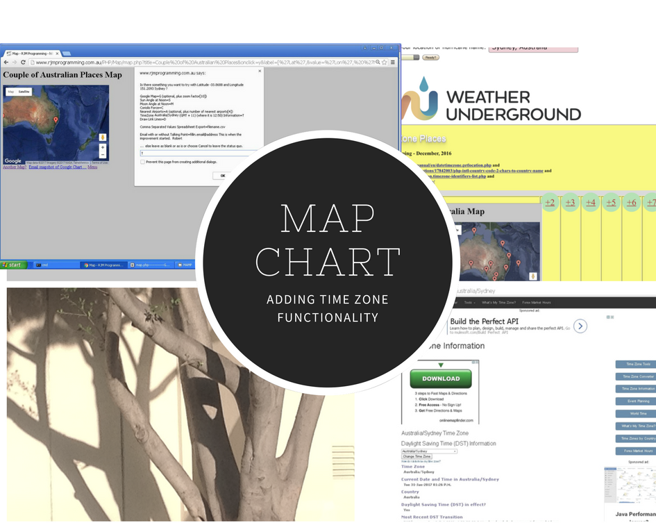 Google Chart Map Chart Time Zone Primer Tutorial