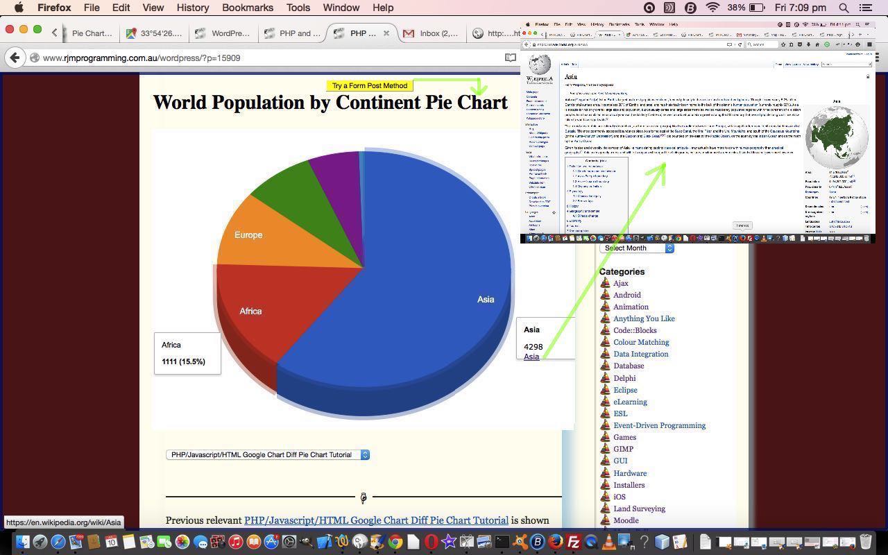 PHP and jQuery Google Pie Chart Tooltips Tutorial