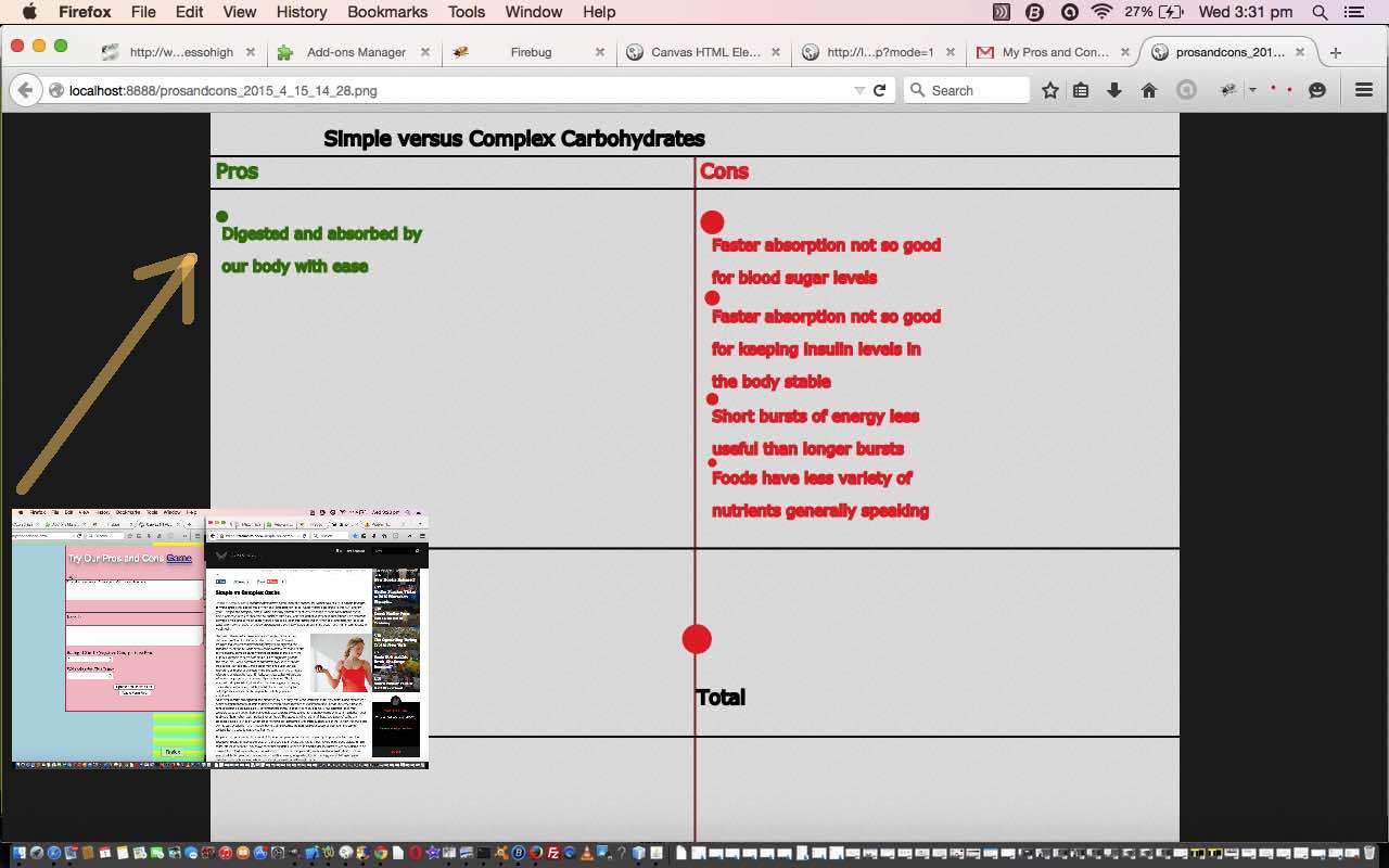 HTML Canvas Pros and Cons Report Primer Tutorial