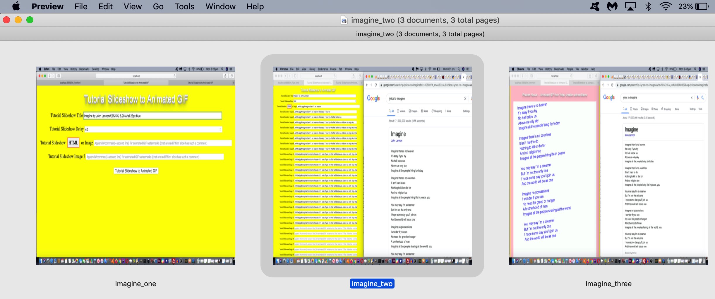 Animated GIF Watermark Comments Personalization Tutorial