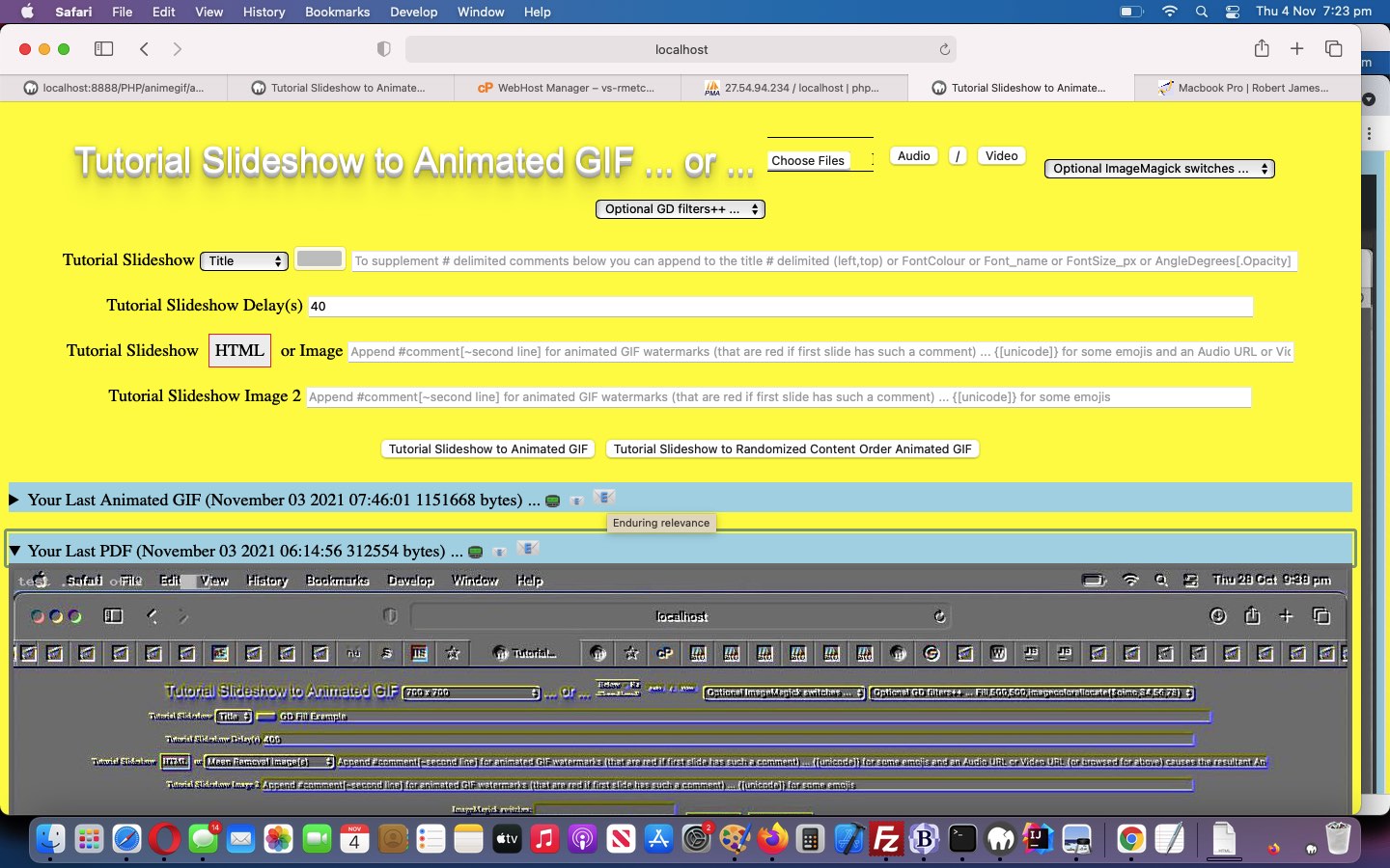 Animated GIF Creator PDF Last Reveal Tutorial