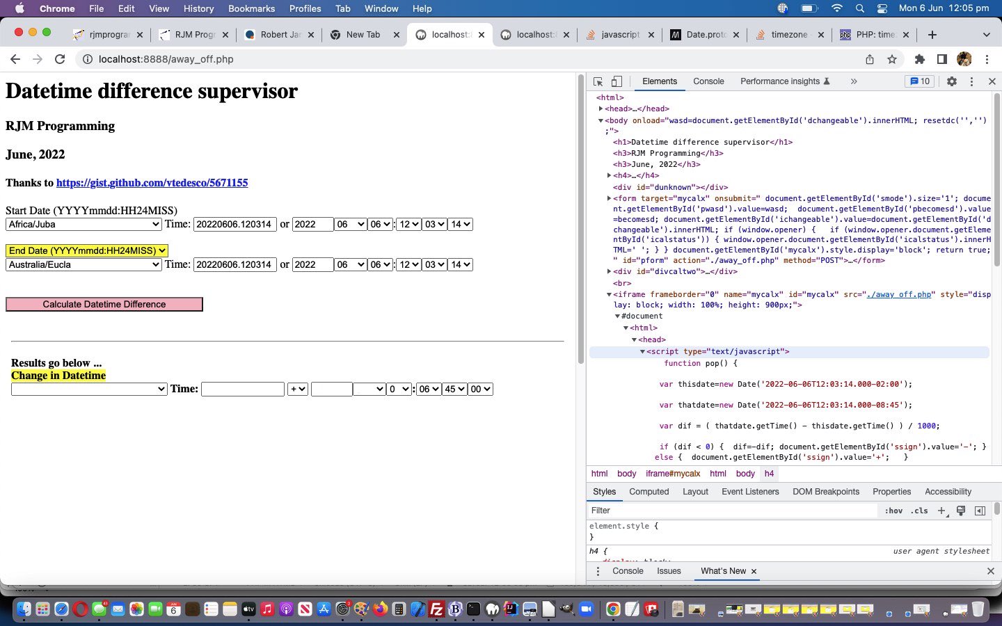 PHP Date Difference Primer Tutorial