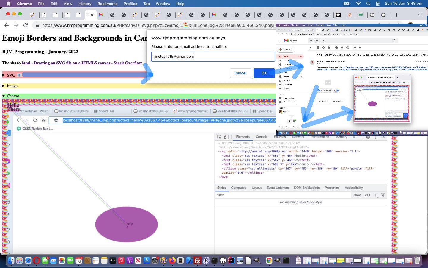 Emoji Borders and Backgrounds Shape Sharing Tutorial