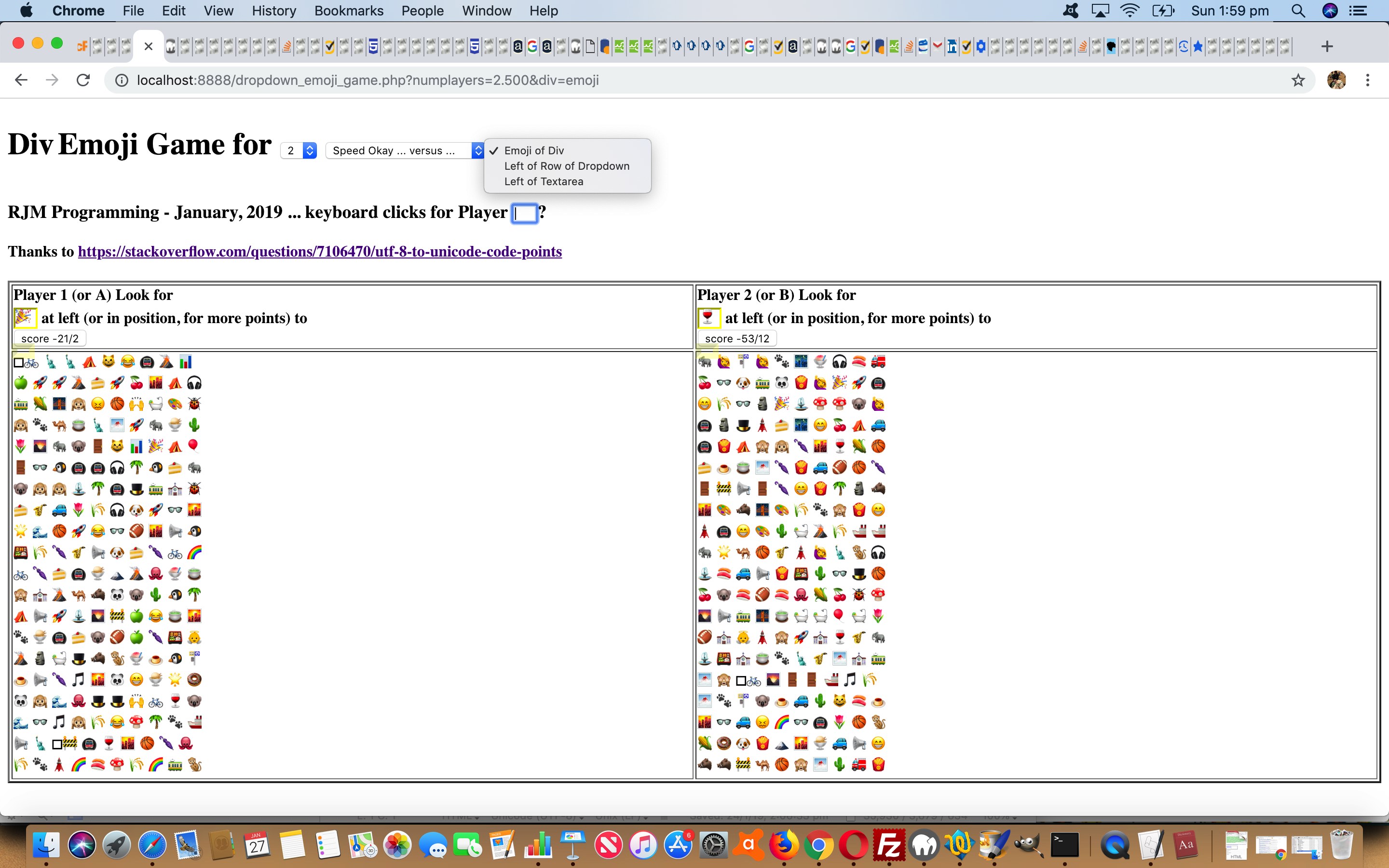 Emoji Game HTML Type Tutorial