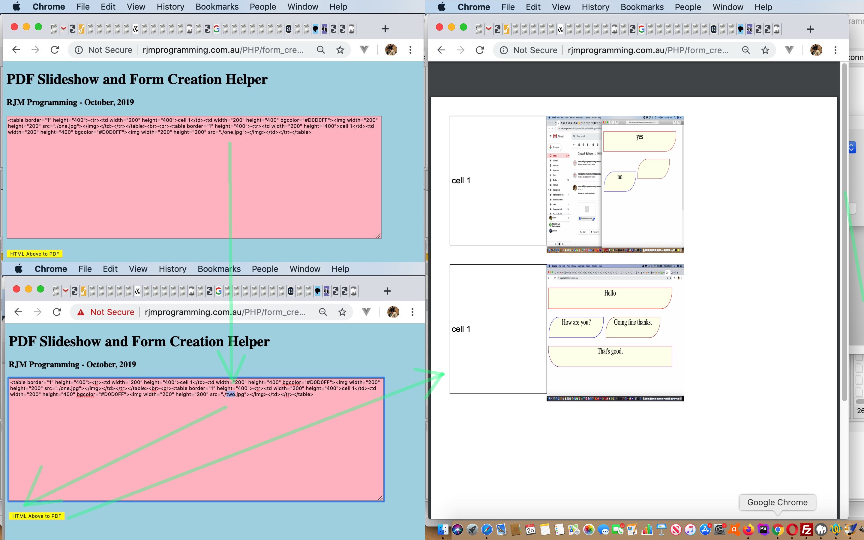 PDF Slideshow and Form Creation Helper Primer Tutorial