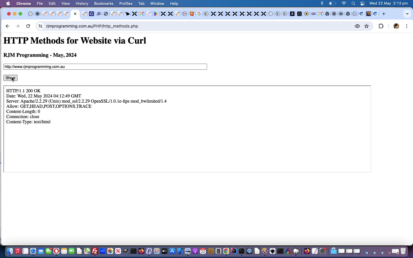 Curl HTTP Request Methods Querying Primer Tutorial