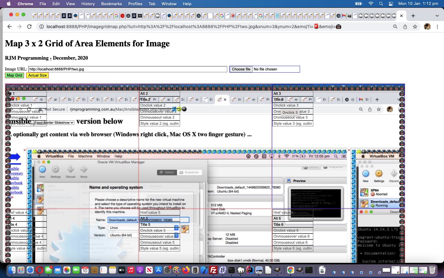 Emoji Borders and Backgrounds in Image Map Grid Tutorial