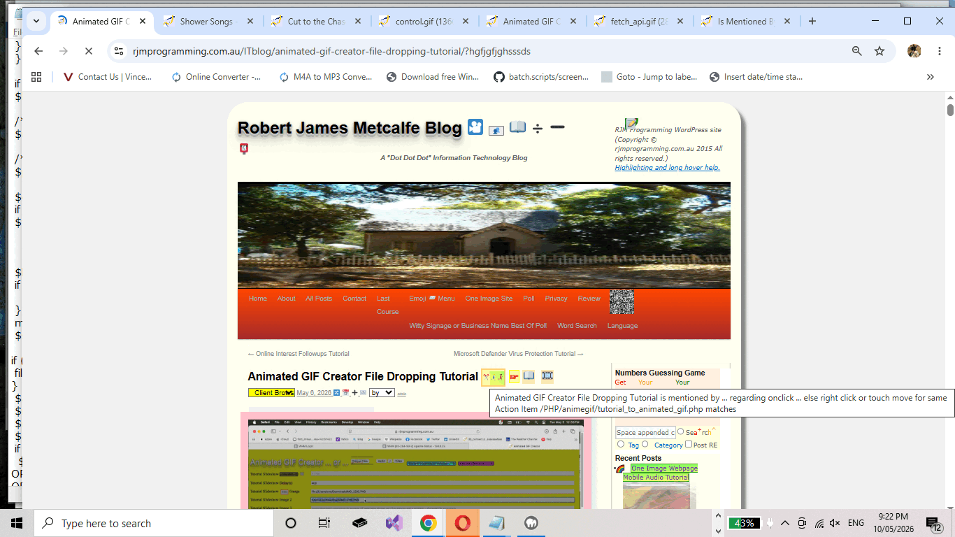WordPress Same Action Item Tutorial