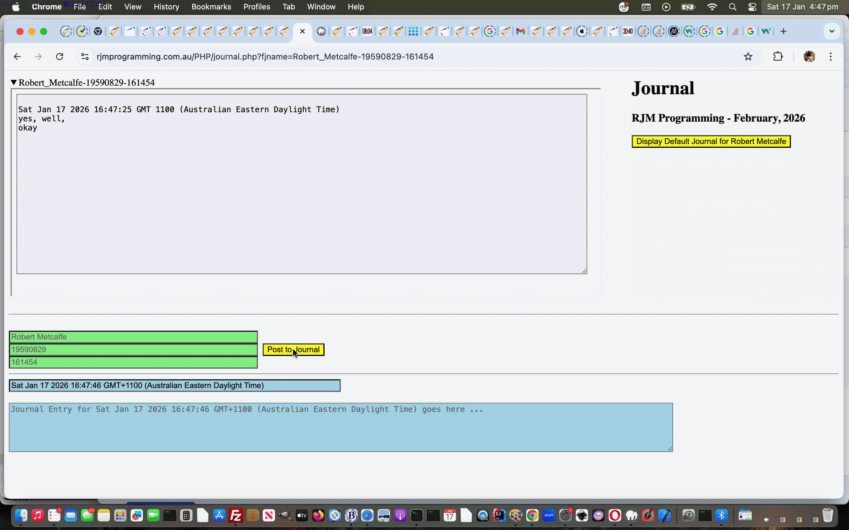 Journal Primer Tutorial