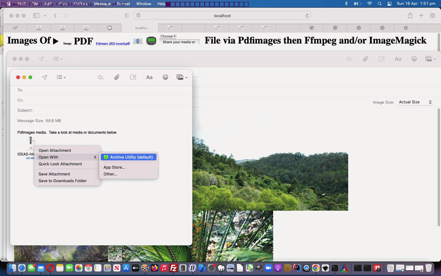 PdfImages PDF Output Media Zipping via PHP Tutorial