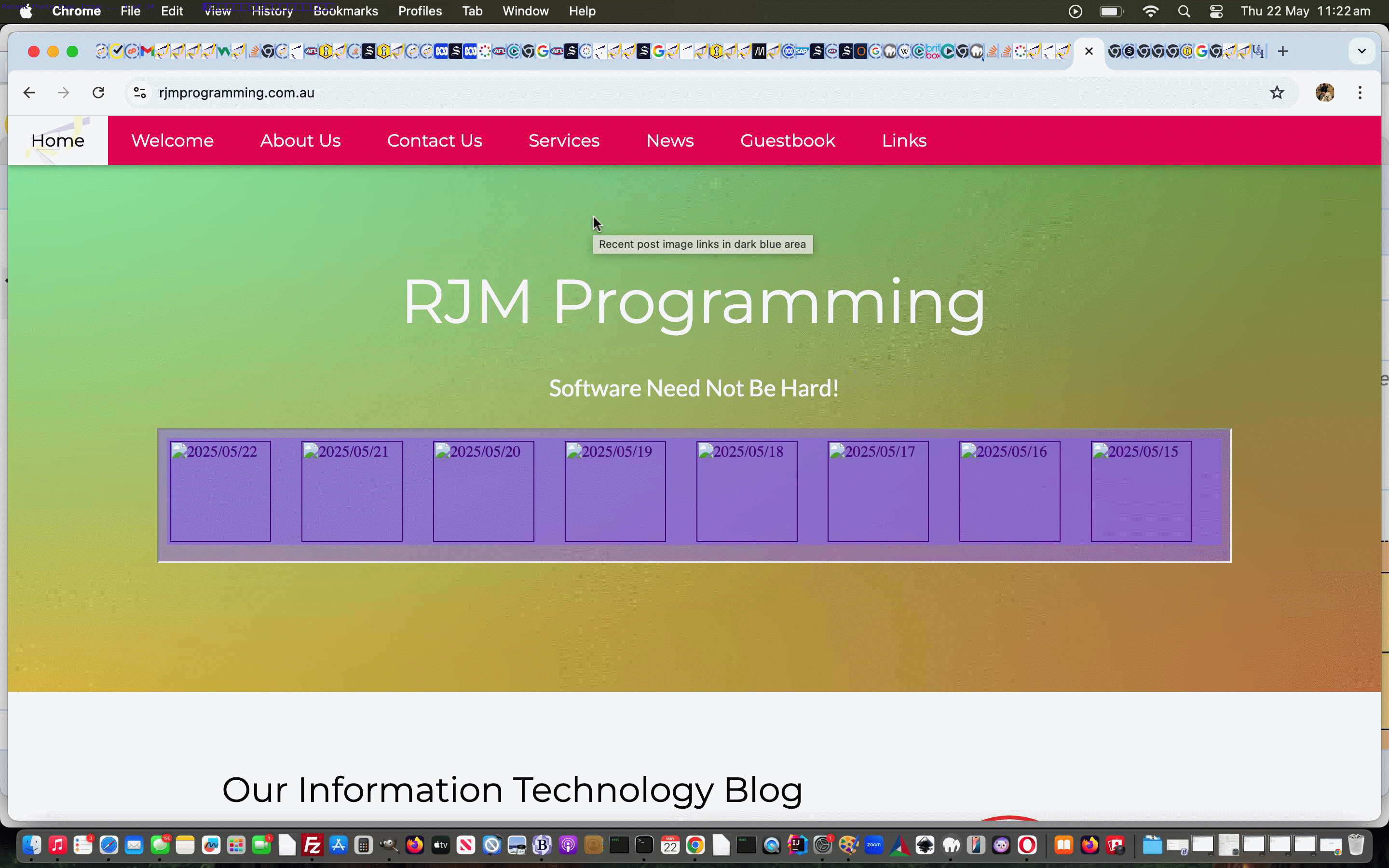WordPress Recent Posts Korn Shell Tutorial