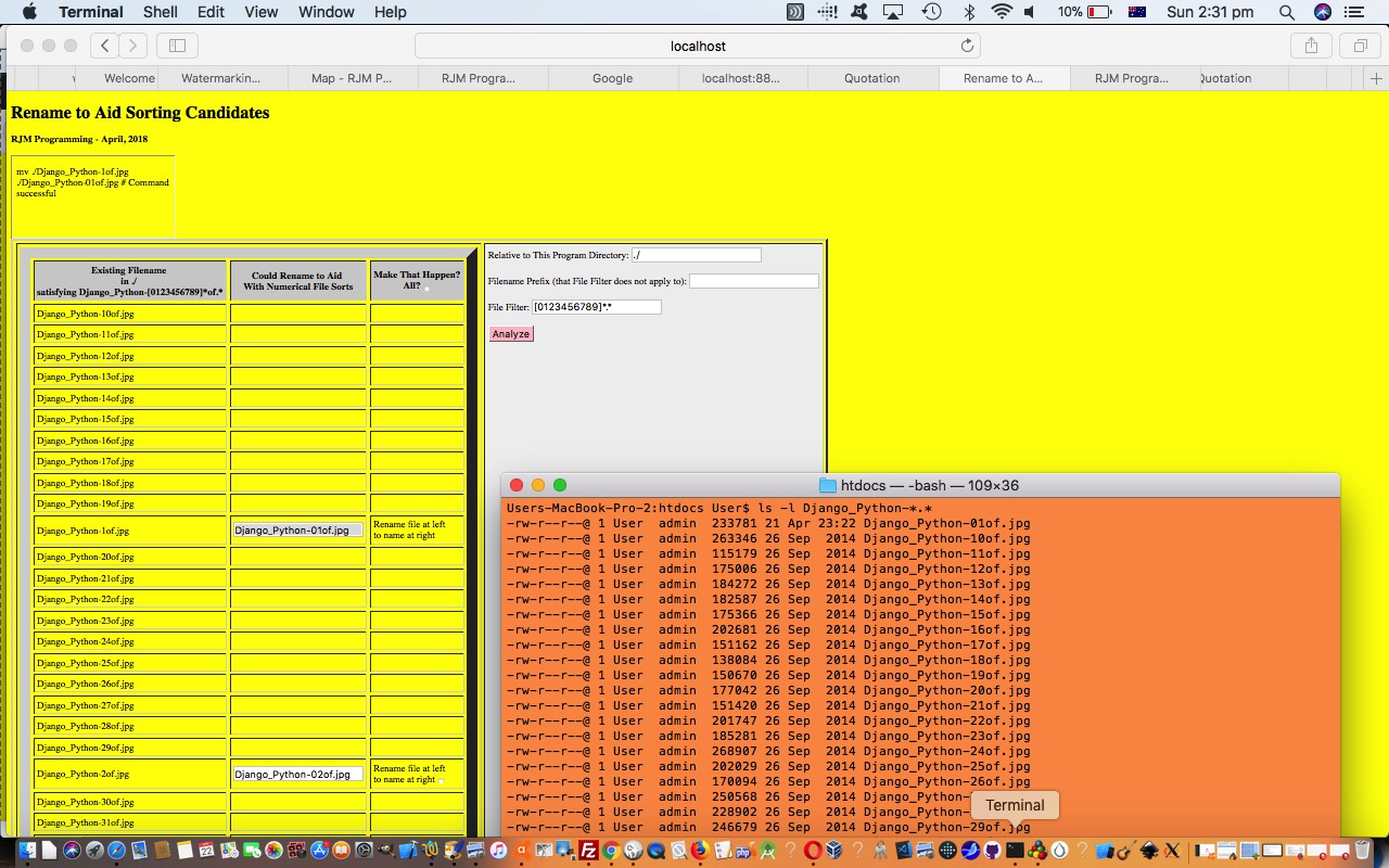 Renaming to Aid with Numerical File Sorts Actions Tutorial