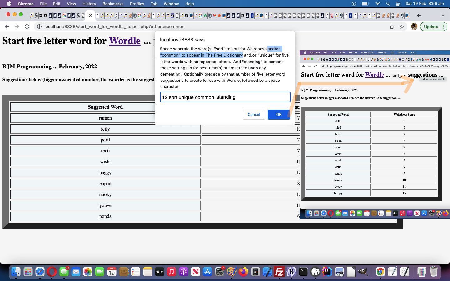 Start Word Suggestions for Wordle Sort Tutorial