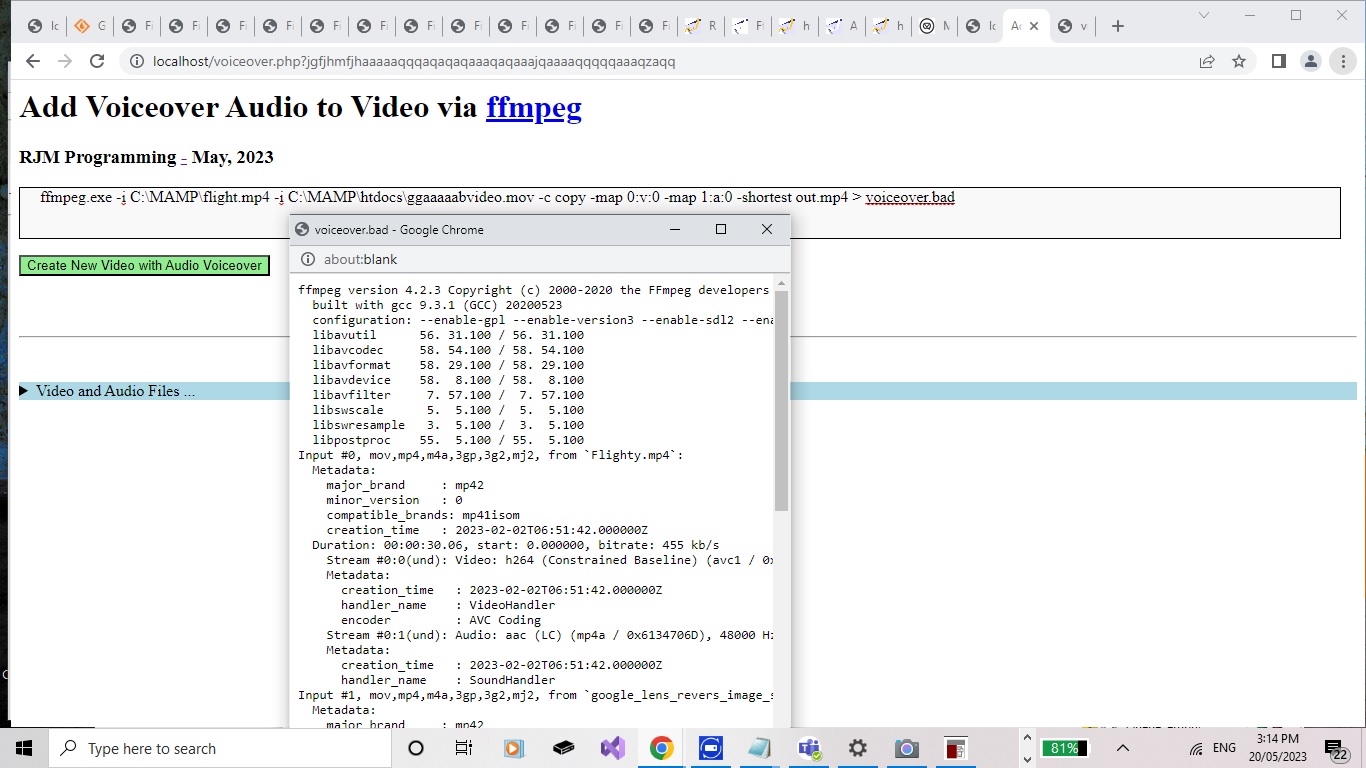 Ffmpeg Improved Windows Media Browsing Tutorial