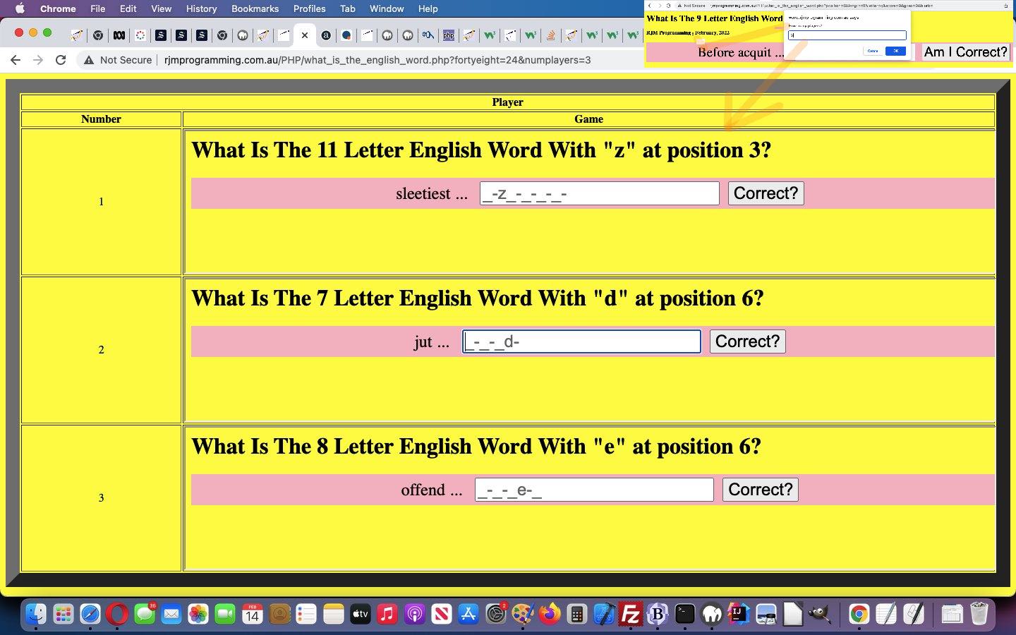 English Word Guessing Game Players Tutorial
