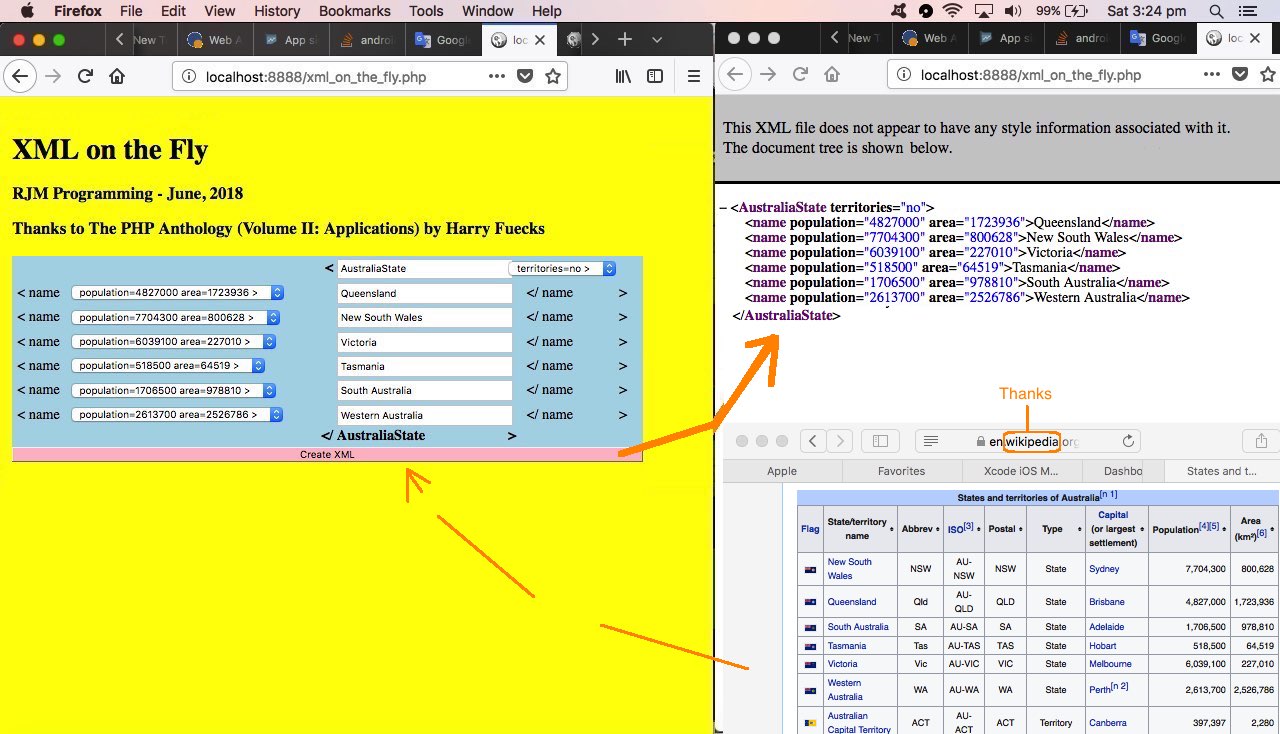 XML on the Fly via PHP Attribute Tutorial