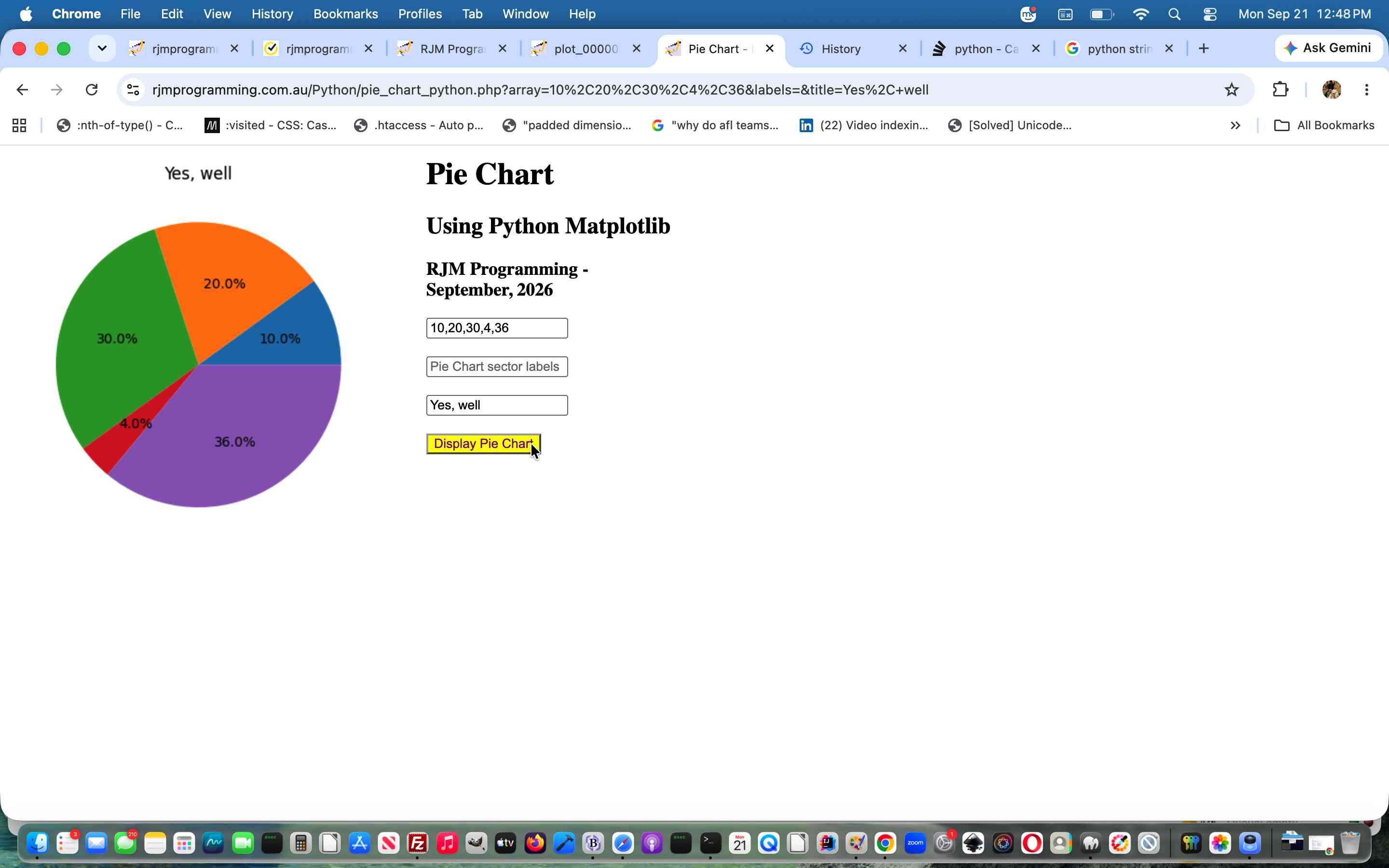 Python Matplotlib Pie Chart Labels Tutorial