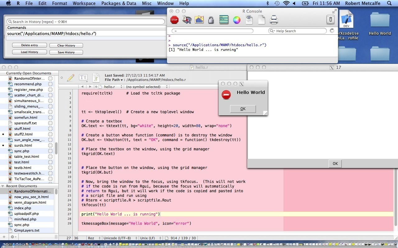 R Tcl/Tk Primer Tutorial   (try twirling round bottom of image for a synopsis ... 'do the twirl now')