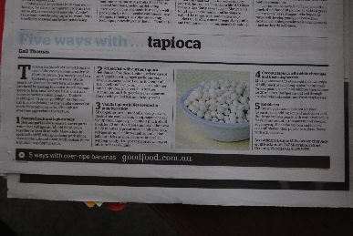 Tapioca Five Ways