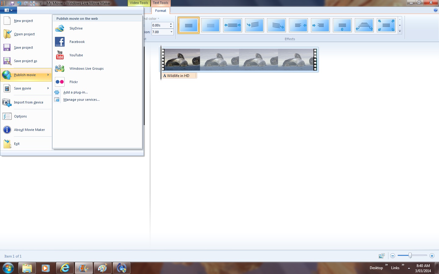 Windows Live Movie Maker Primer Tutorial