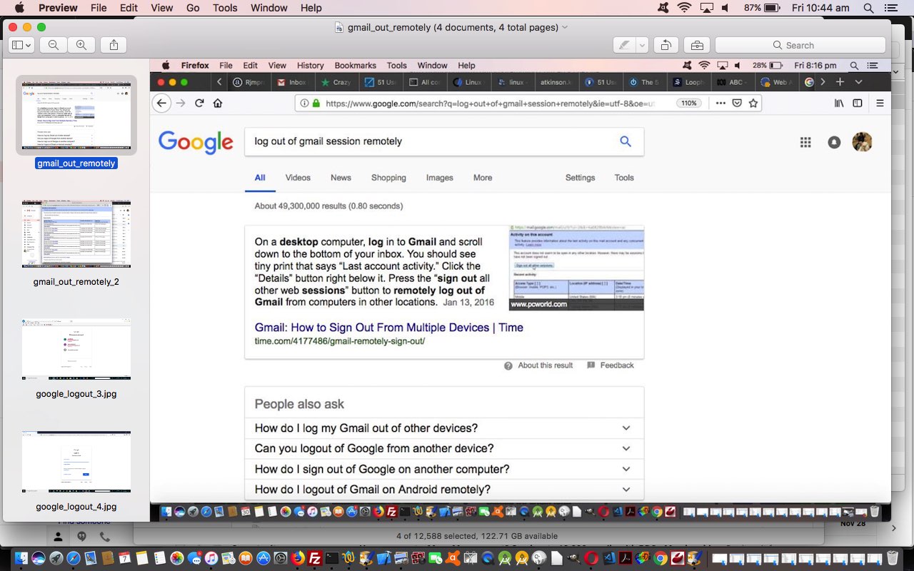Gmail Webmail Remote Logout Primer Tutorial