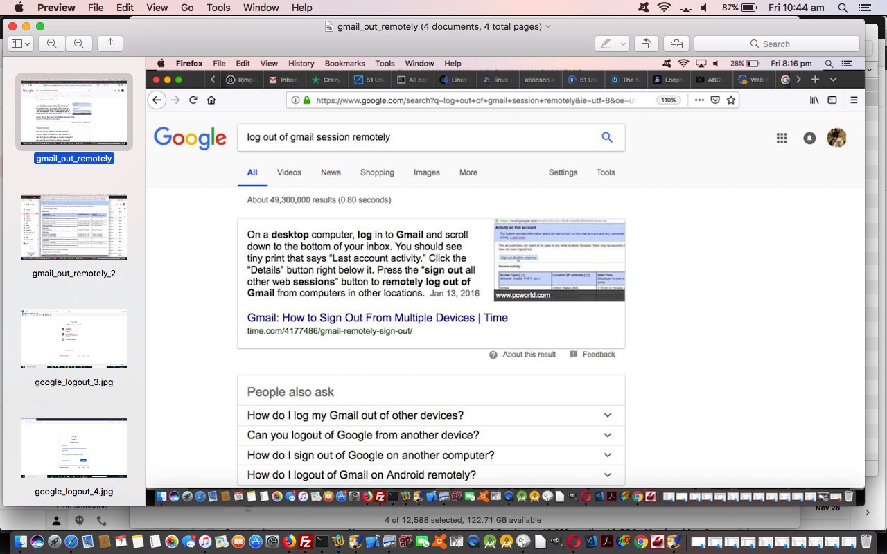 Gmail Webmail Remote Logout Primer Tutorial