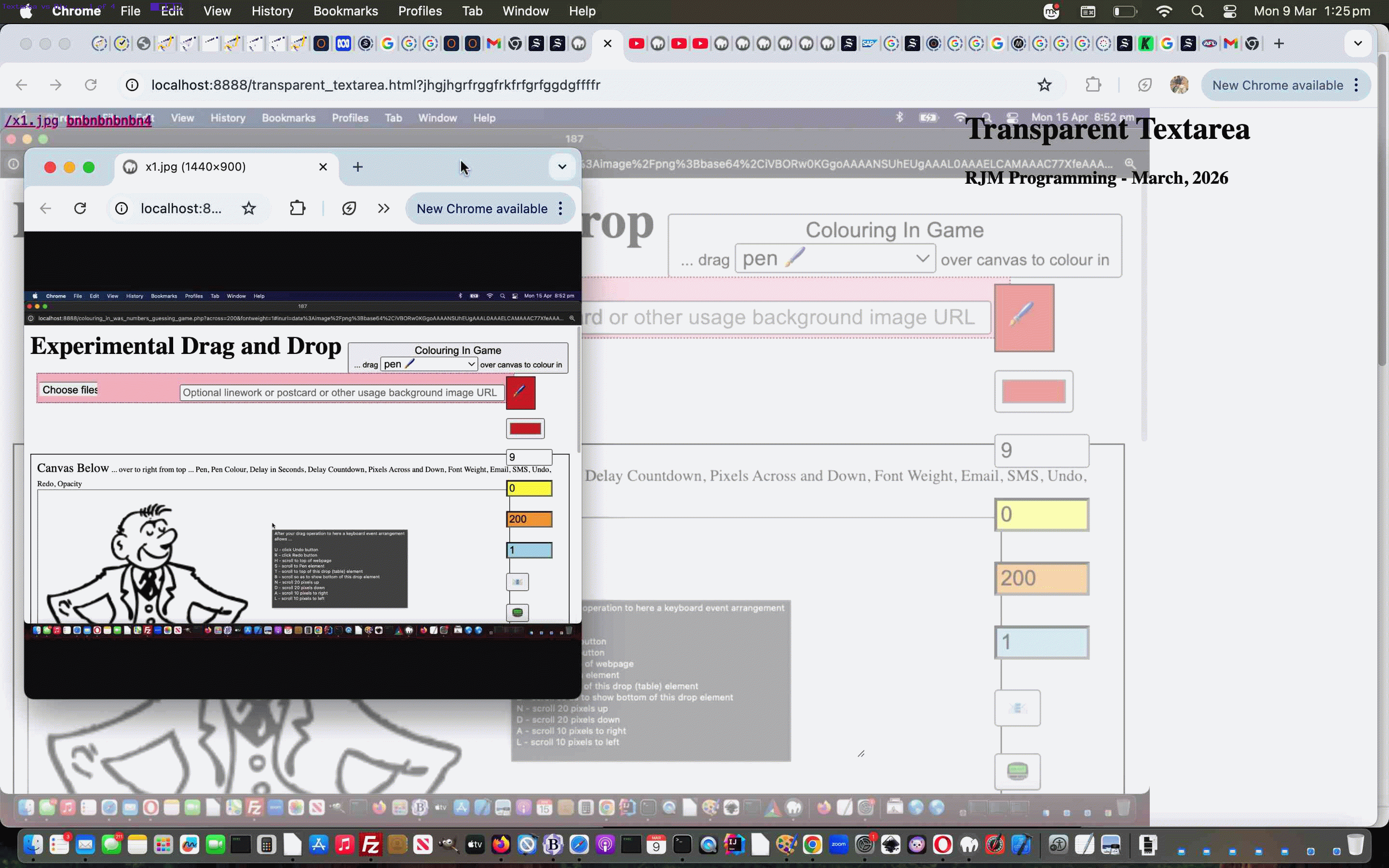 Textarea Background Transparency Overlay Linking Tutorial