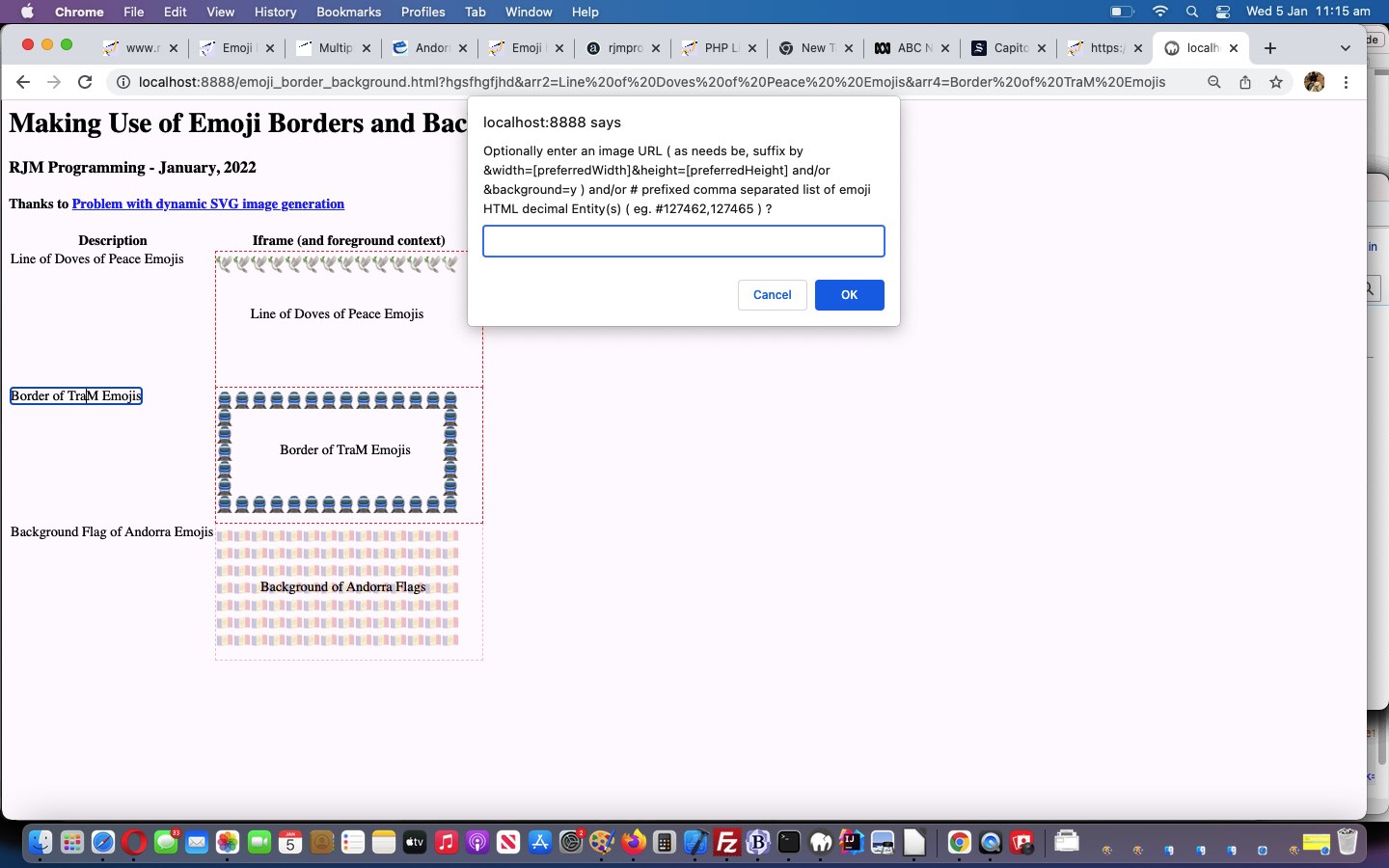 Emoji Borders and Backgrounds Image Text Parent Tutorial