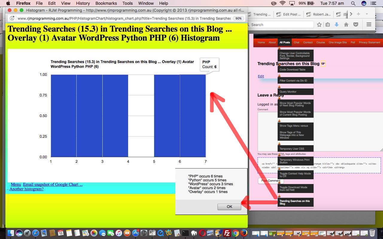 WordPress Blog Posting Trending Search Primer Tutorial