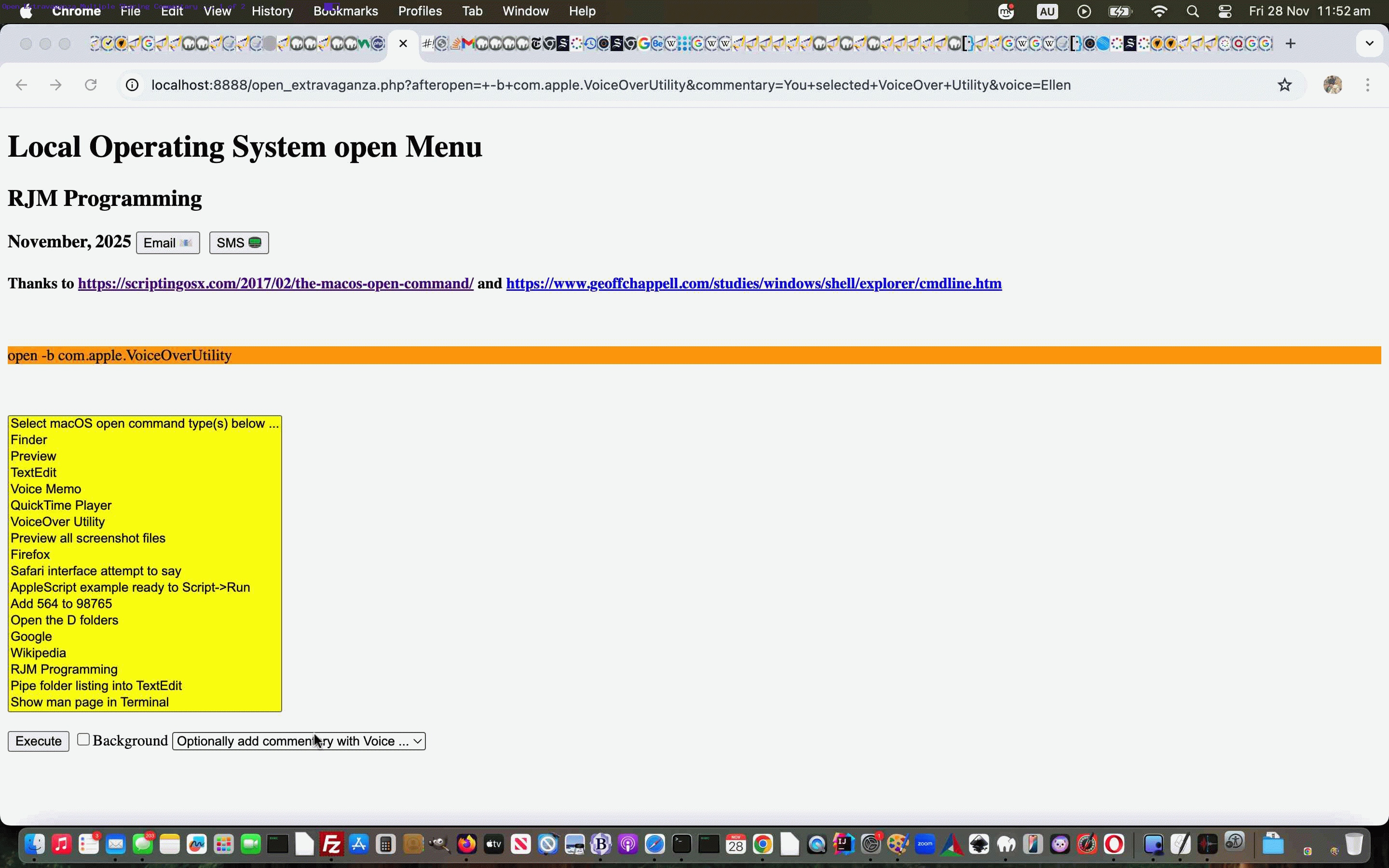 Local Operating System Menu Intranet Feel Commentary Tutorial