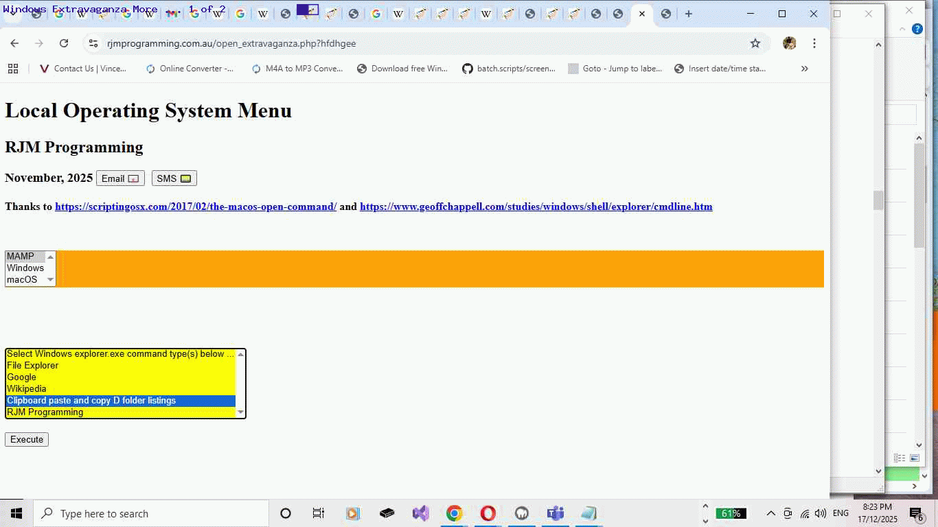 Local Operating System Menu Clip Windows Clipboard Tutorial