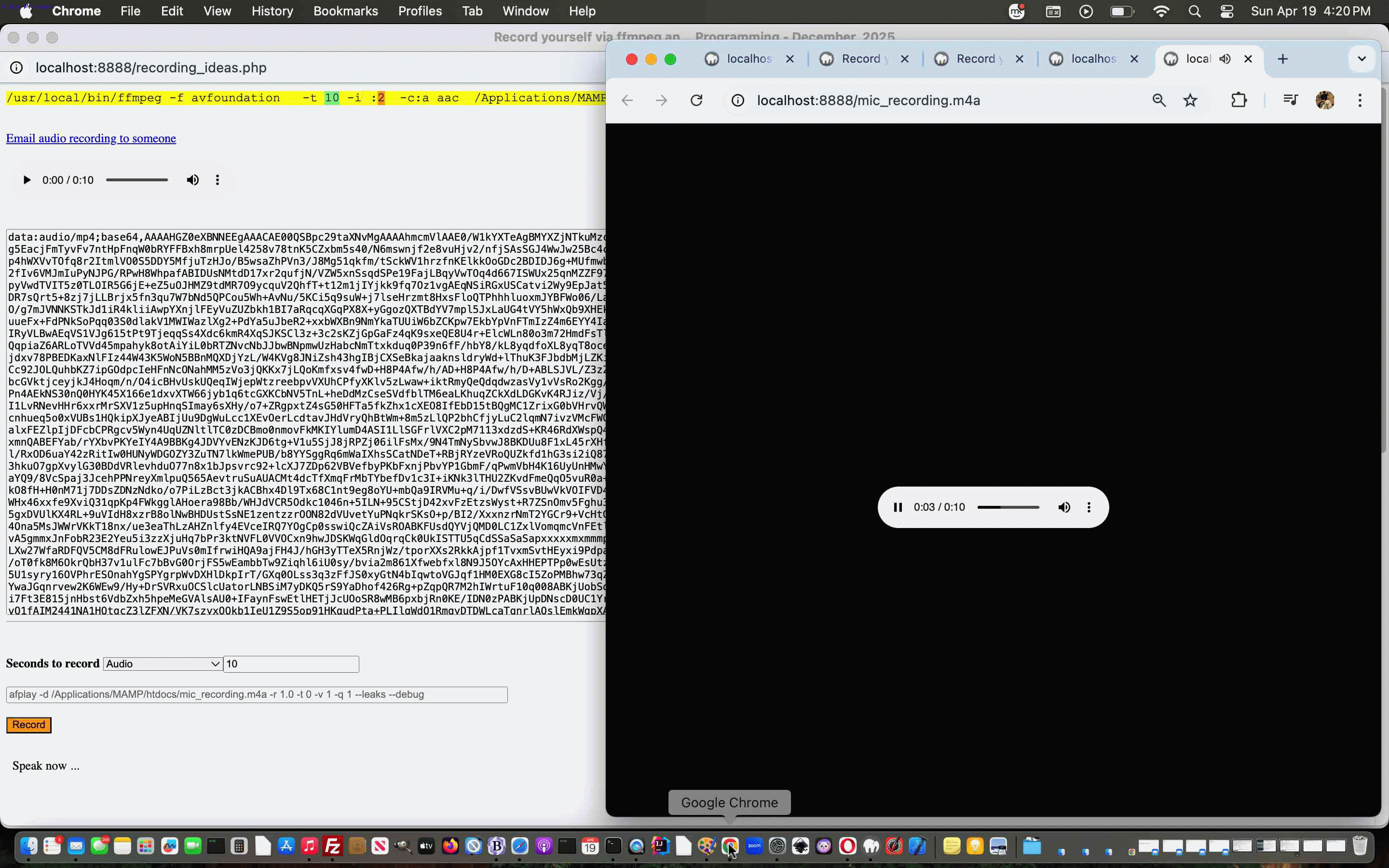 Self Recording Public Website Call Tutorial