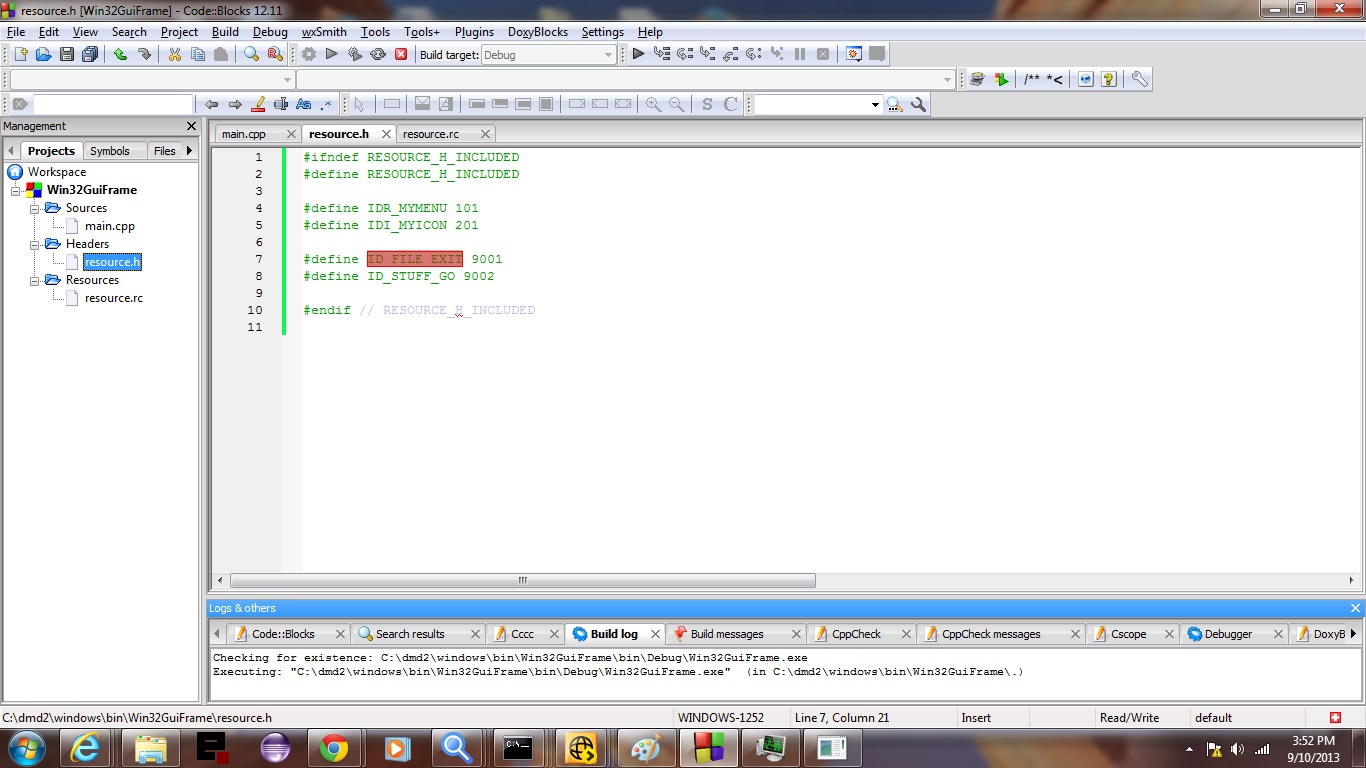 CodeBlocks WinGUI32 Primer - via RJM Programming Slideshow Presentation