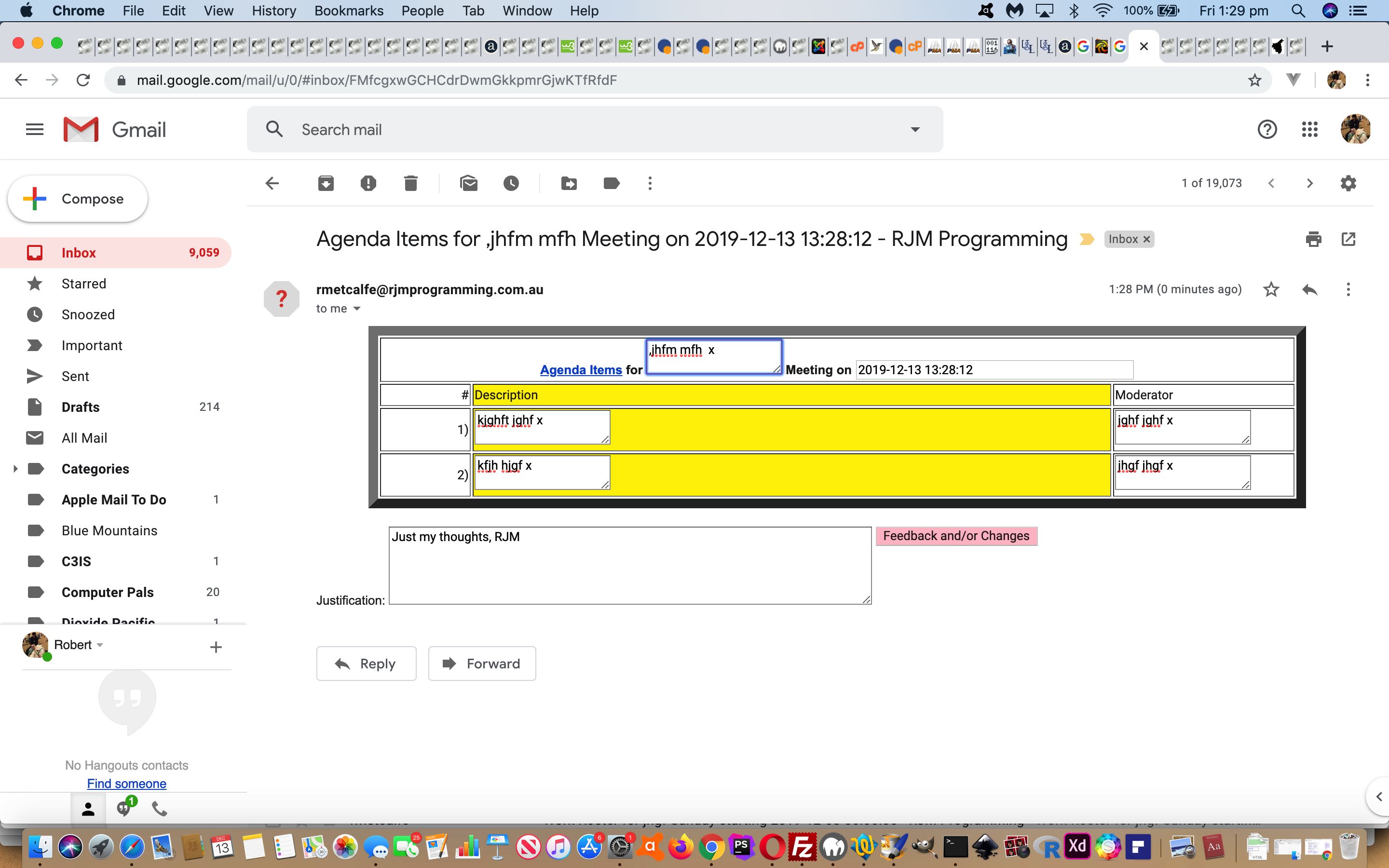 Meeting Agenda Collaboration Tutorial