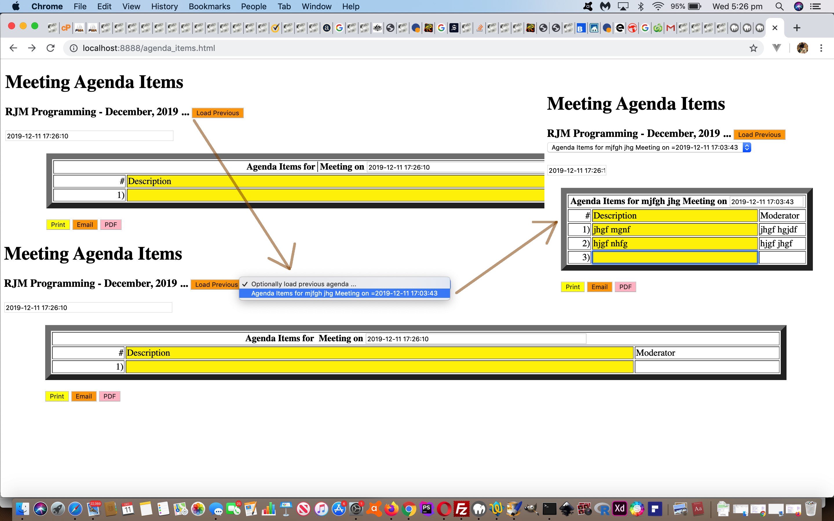 Meeting Agenda Cookies Tutorial