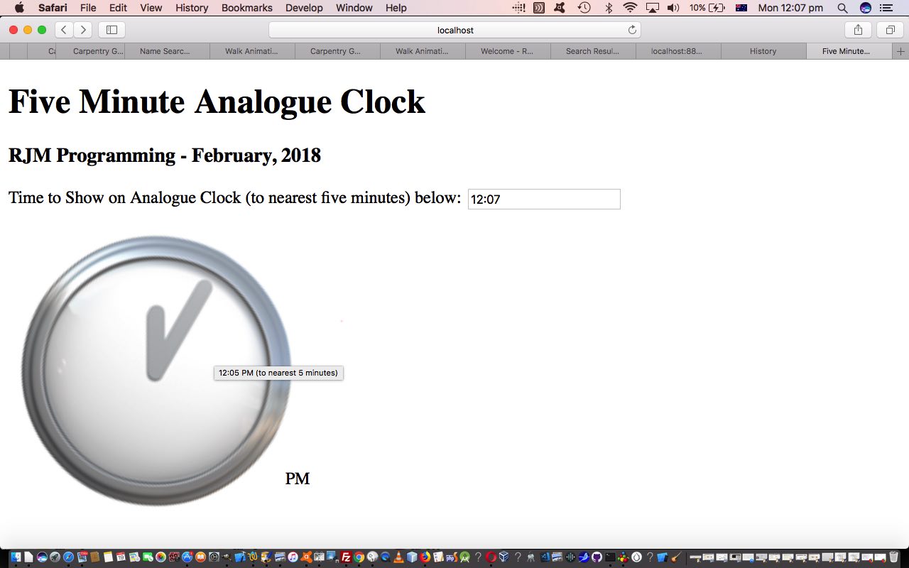 Emoji Analogue Clock Primer Tutorial