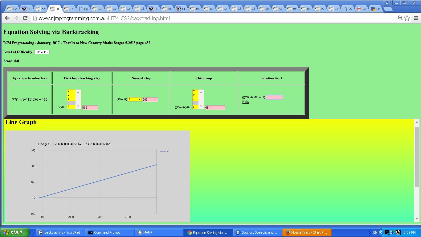 Mathematics Equation Backtracking Game Primer Tutorial