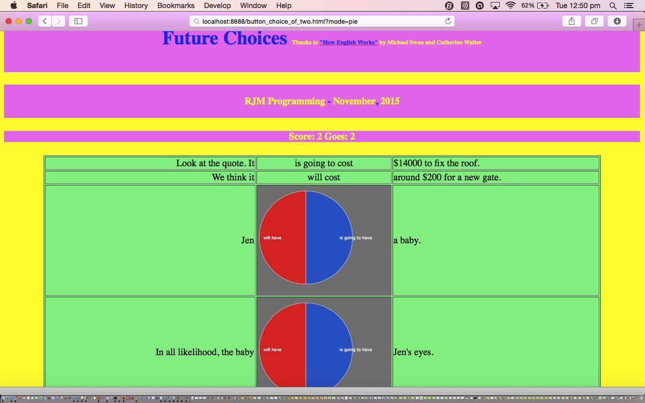 HTML/Javascript Choice of Two SVG Tutorial