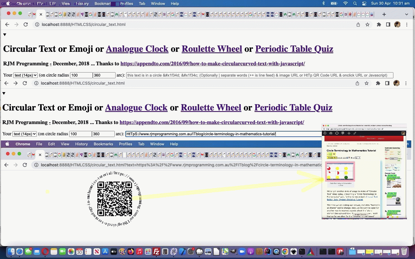 Circular Text Around Media QR Code Tutorial