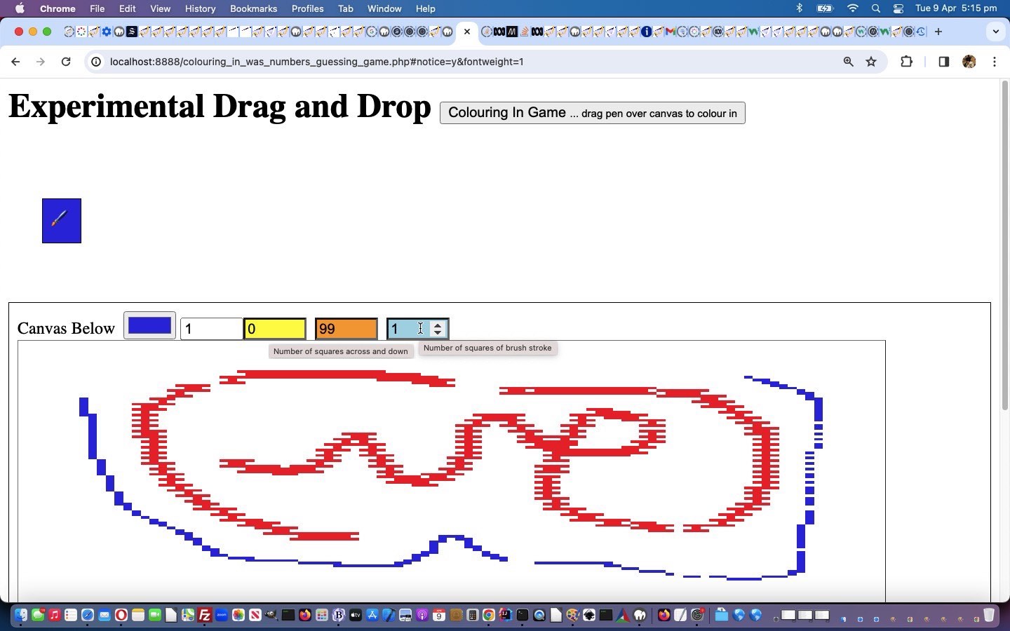 Colouring In Drag and Drop Settings Tutorial