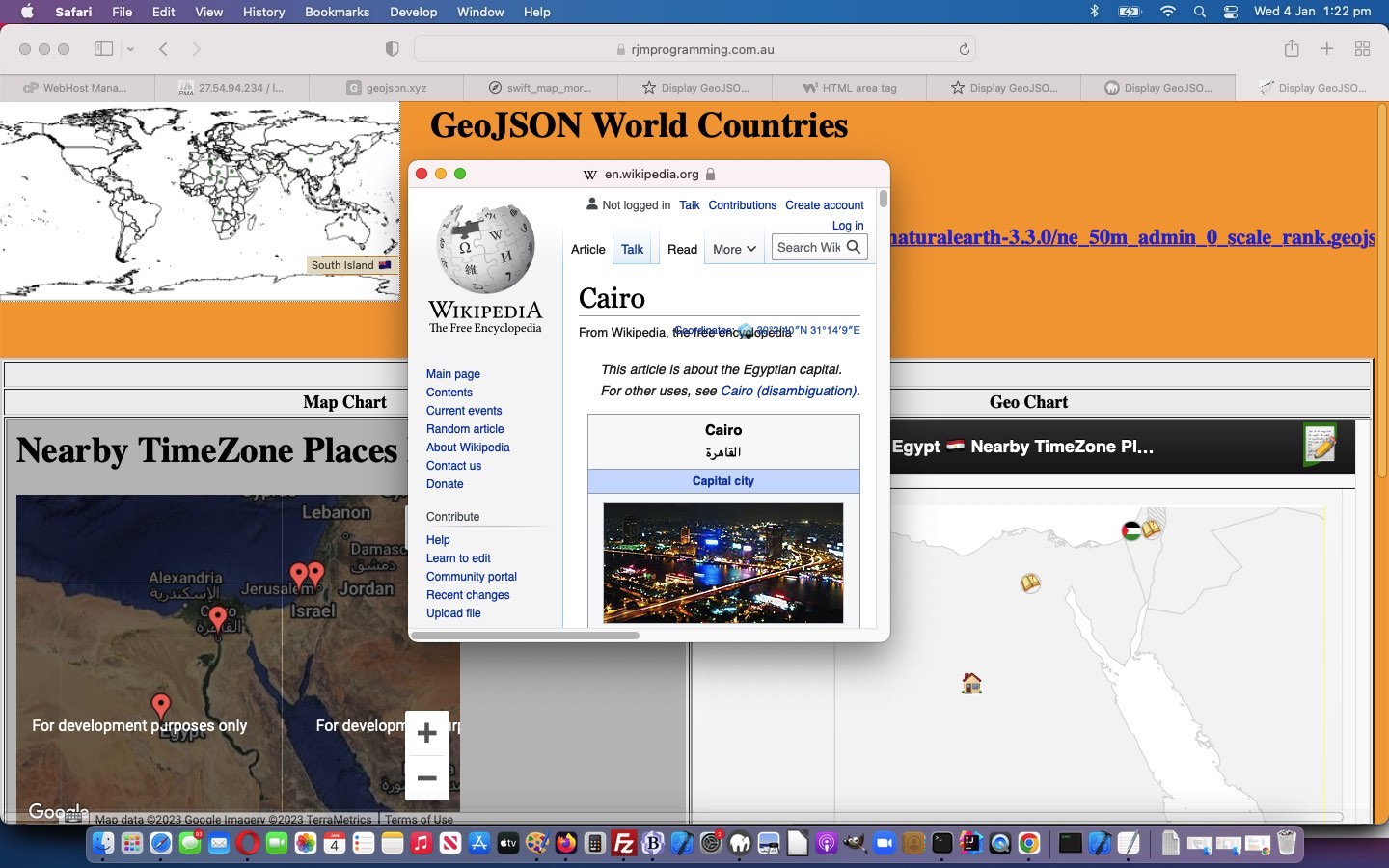 GeoJson World Countries Geo Chart Tutorial